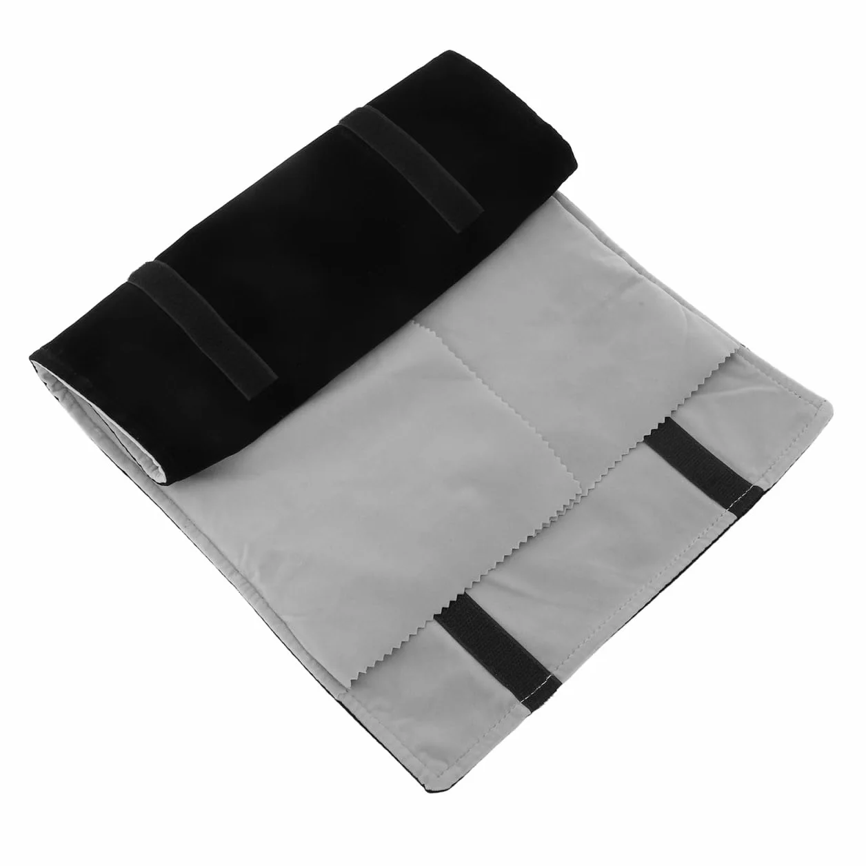 Alipis Bolsa De Rollo De Joyería Multifunción Ligera Para Viaje Organizador Plegable De Anillos Pendientes Y Collares Con Material Suave Y Protección Segura 21.65X11.41X0.39In
