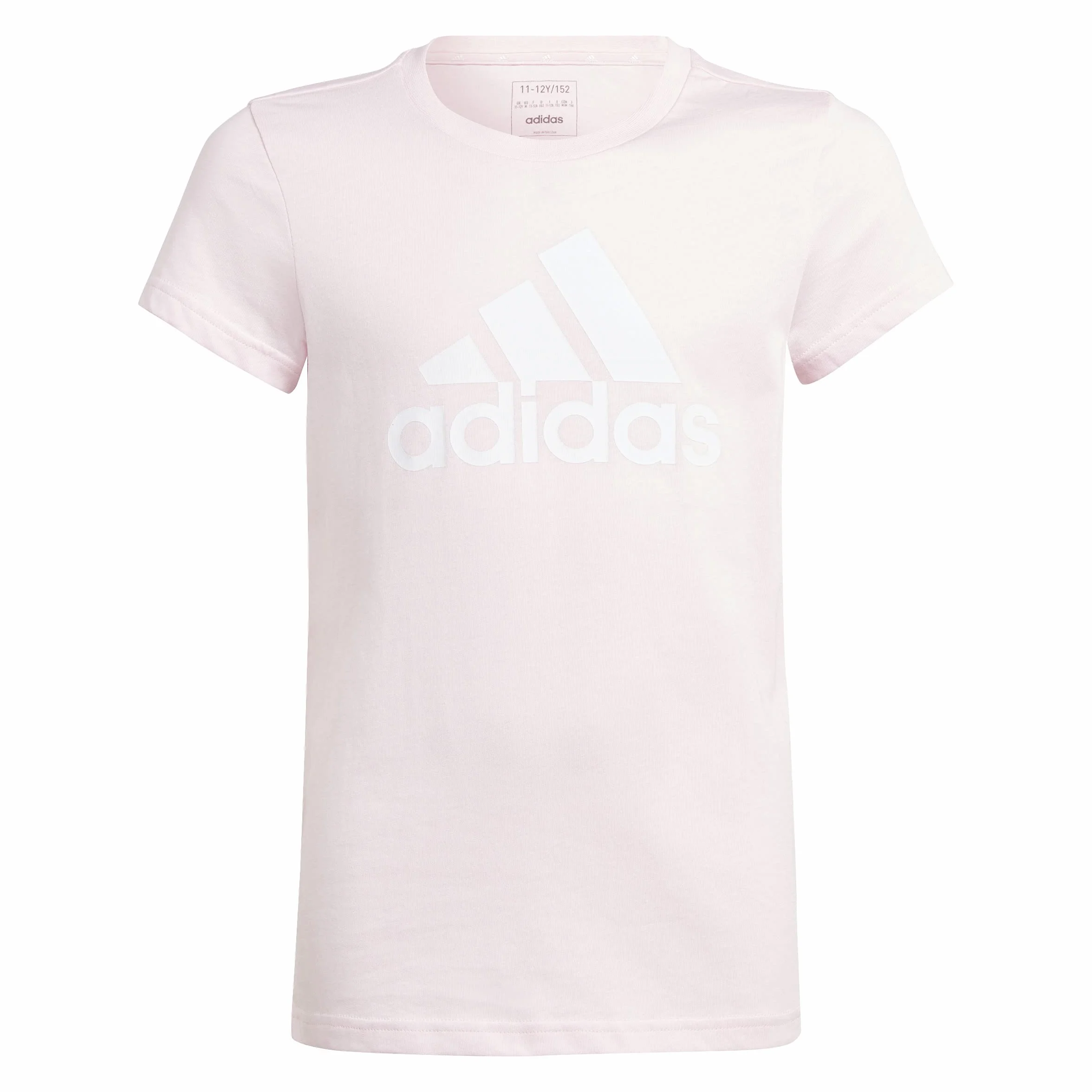 adidas Essentials Big Logo Cotton T-Shirt Short Sleeve Niñas