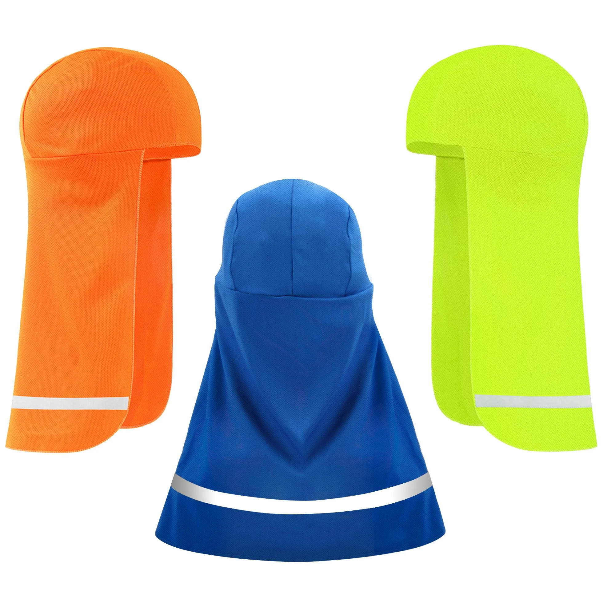 Forros de Casco Gorro de Absorber Sudor Bandana Ciclismo Hombre con Solapa de Cuello 3 Piezas