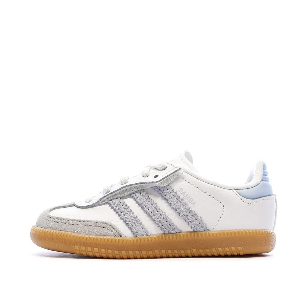 adidas Zapatillas de bebé Samba OG Gris/Blanco