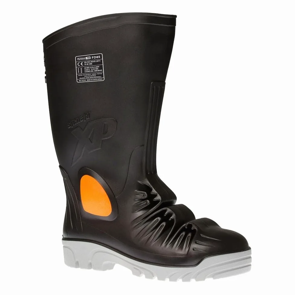 Portwest FD85 Bota Wellington Mettamax Espuela para Quitárselas Nitrilo PVC