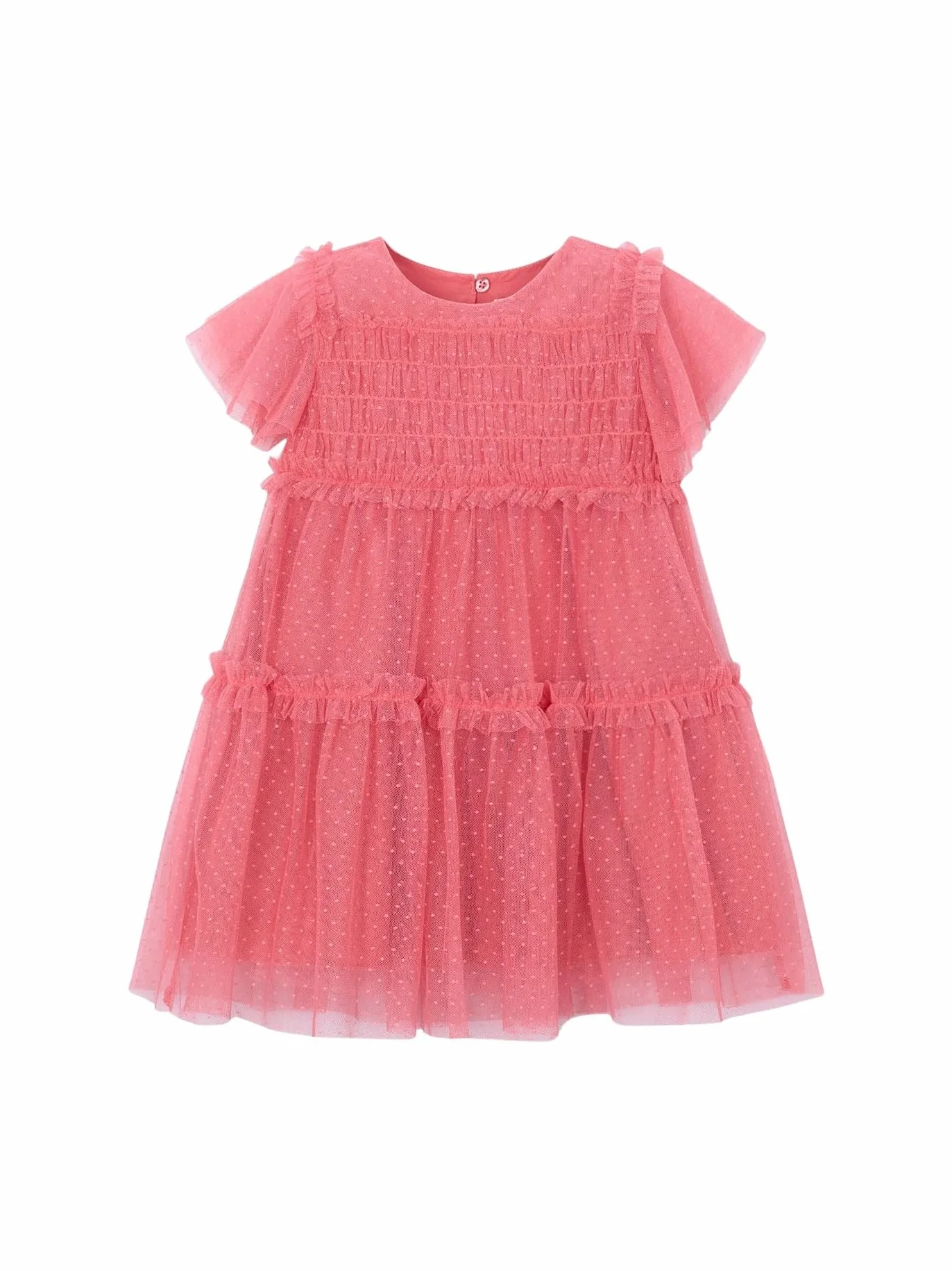Mayoral Vestido Tul plumeti para niña Camelia