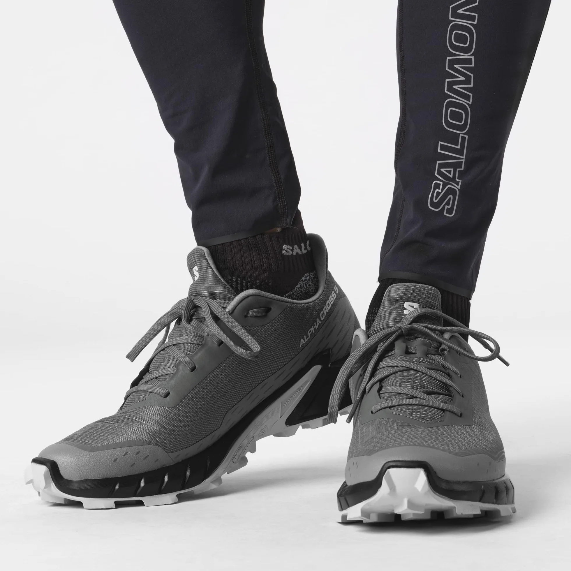 Salomon ALPHACROSS 5 Zapatillas de Senderismo para Hombre