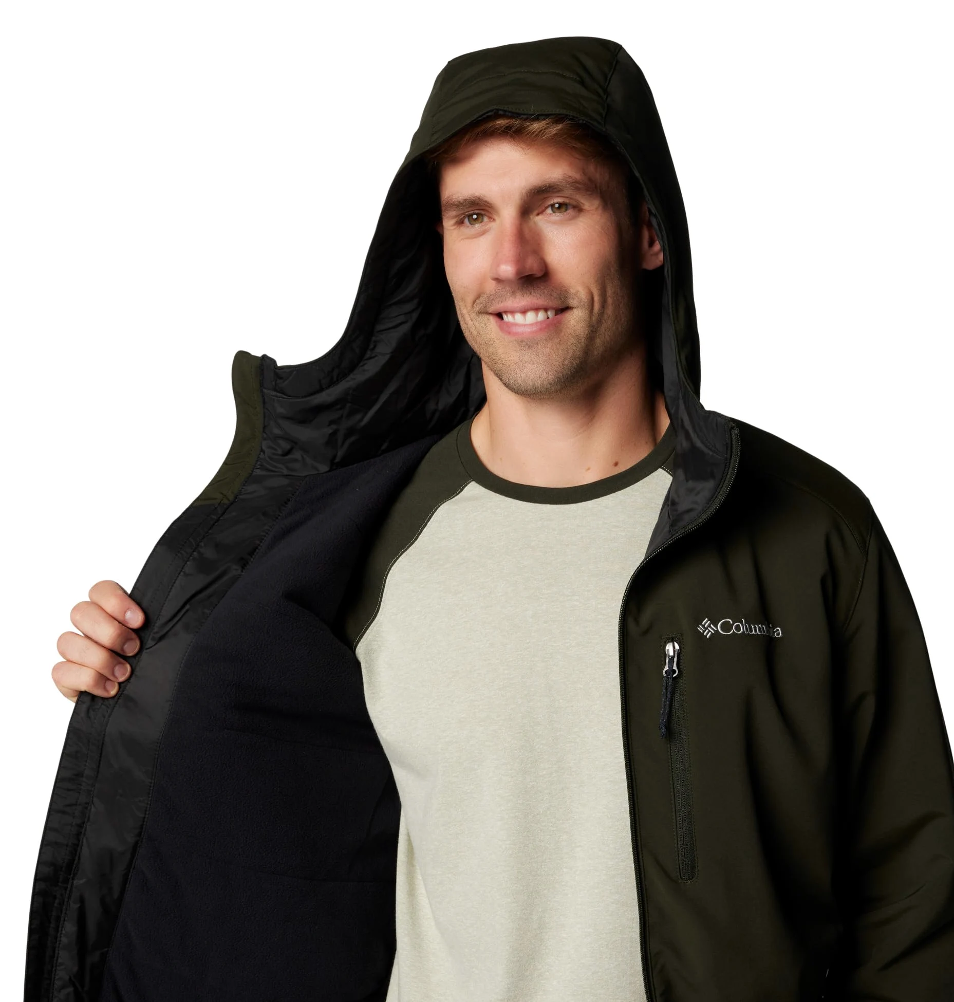 Columbia Gate Racer Softshell, Chaqueta De Softshell Cortavientos Hombre