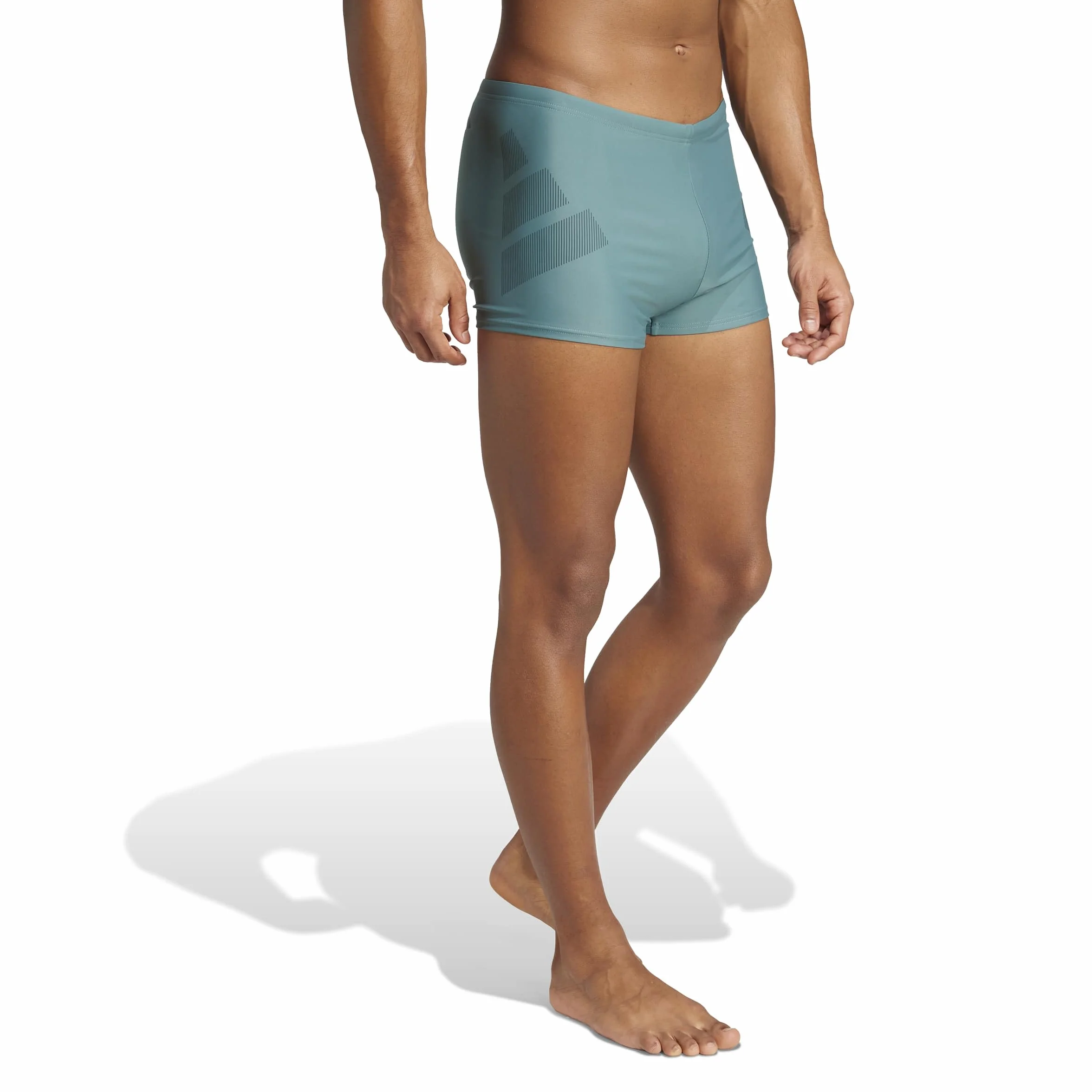 adidas Men's Bañador Tipo bóxer Big Bars