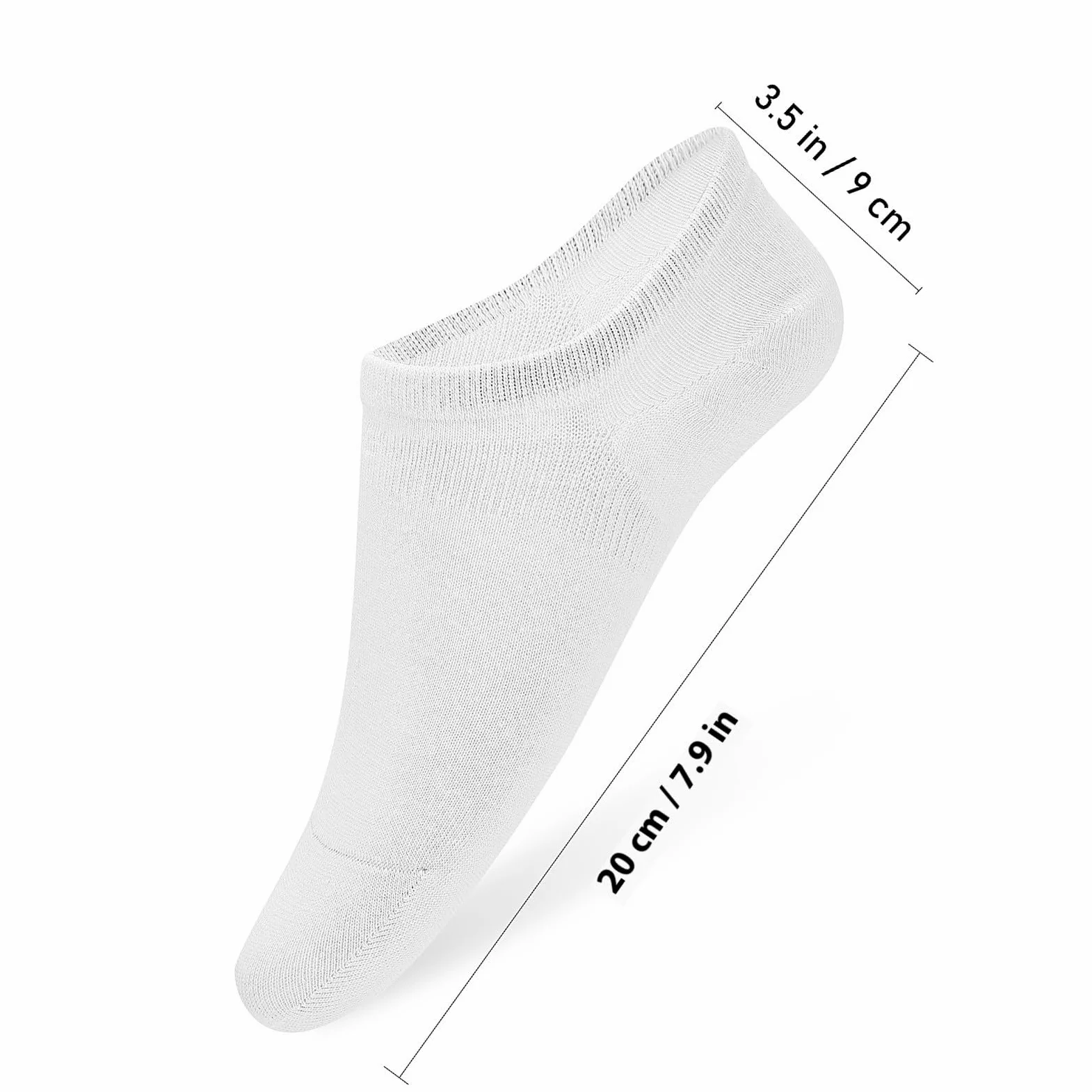 12 pares Calcetines Mujer Algodón Transpirables Antisudor Tobilleros Sin Costuras Diseño Invisible para Ocio y Running