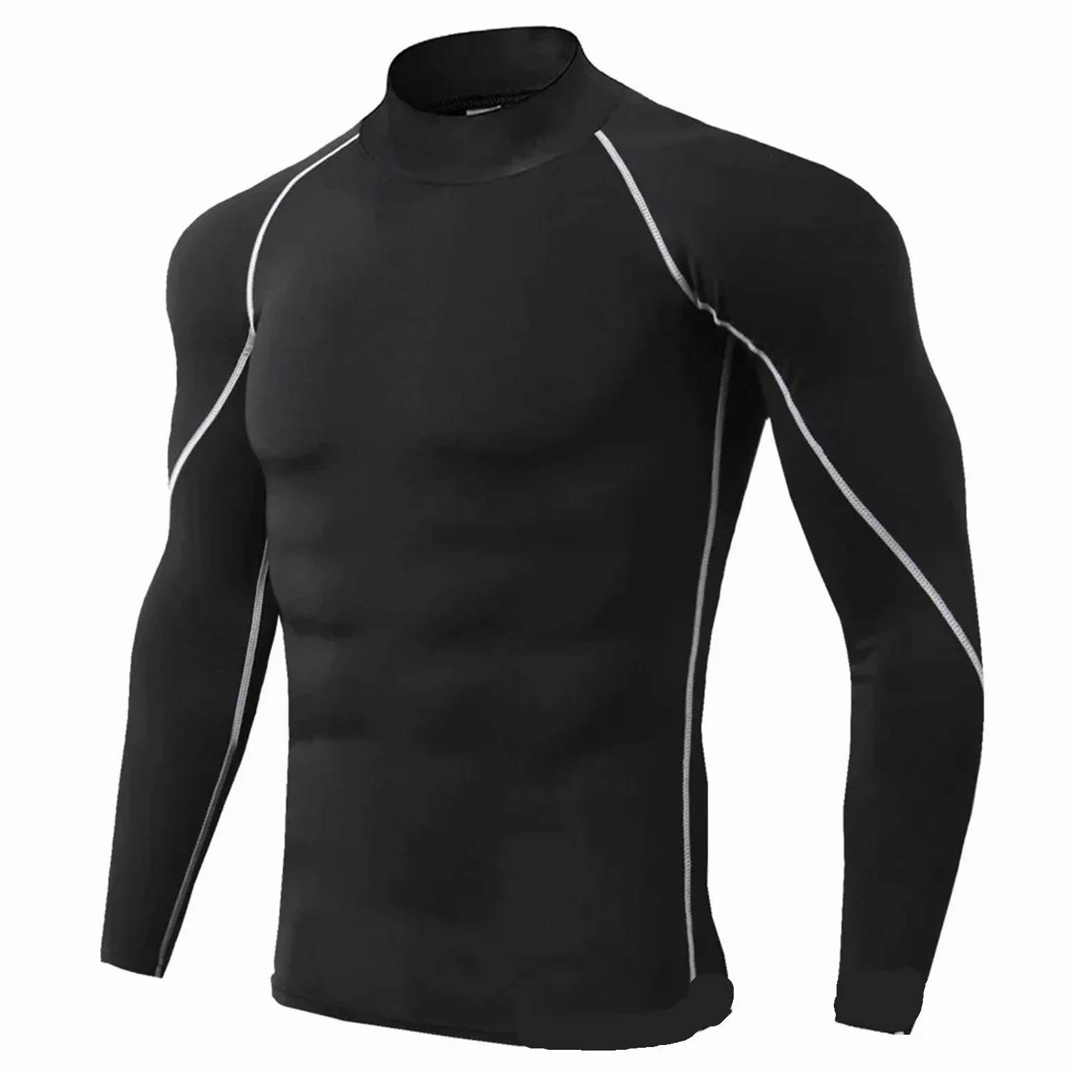 Camiseta Interior Ciclismo Camiseta térmica elástica for Hombre, Camisetas Interiores de compresión