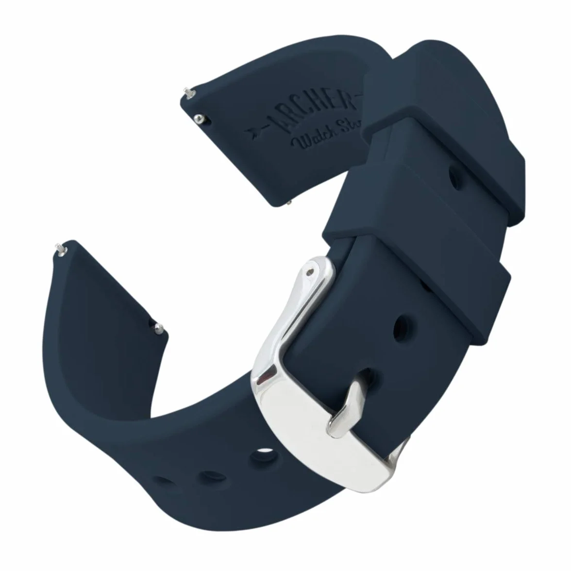 Archer Watch Straps - Correas de Reloj de Silicona Suave de Liberación Rápida