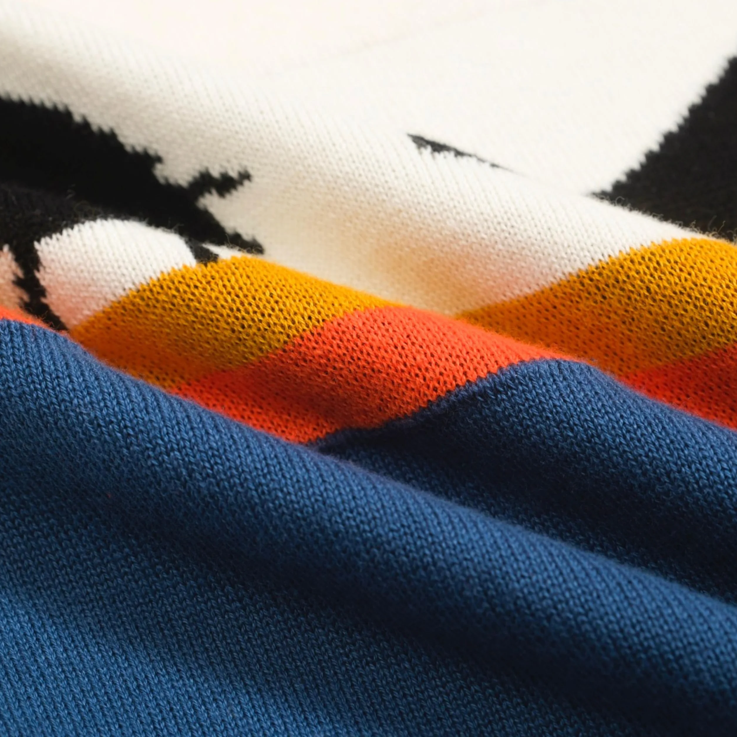 OXKNIT Camiseta de manga corta para mujer, color a juego, diseño de pájaro dulce a rayas de punto de algodón