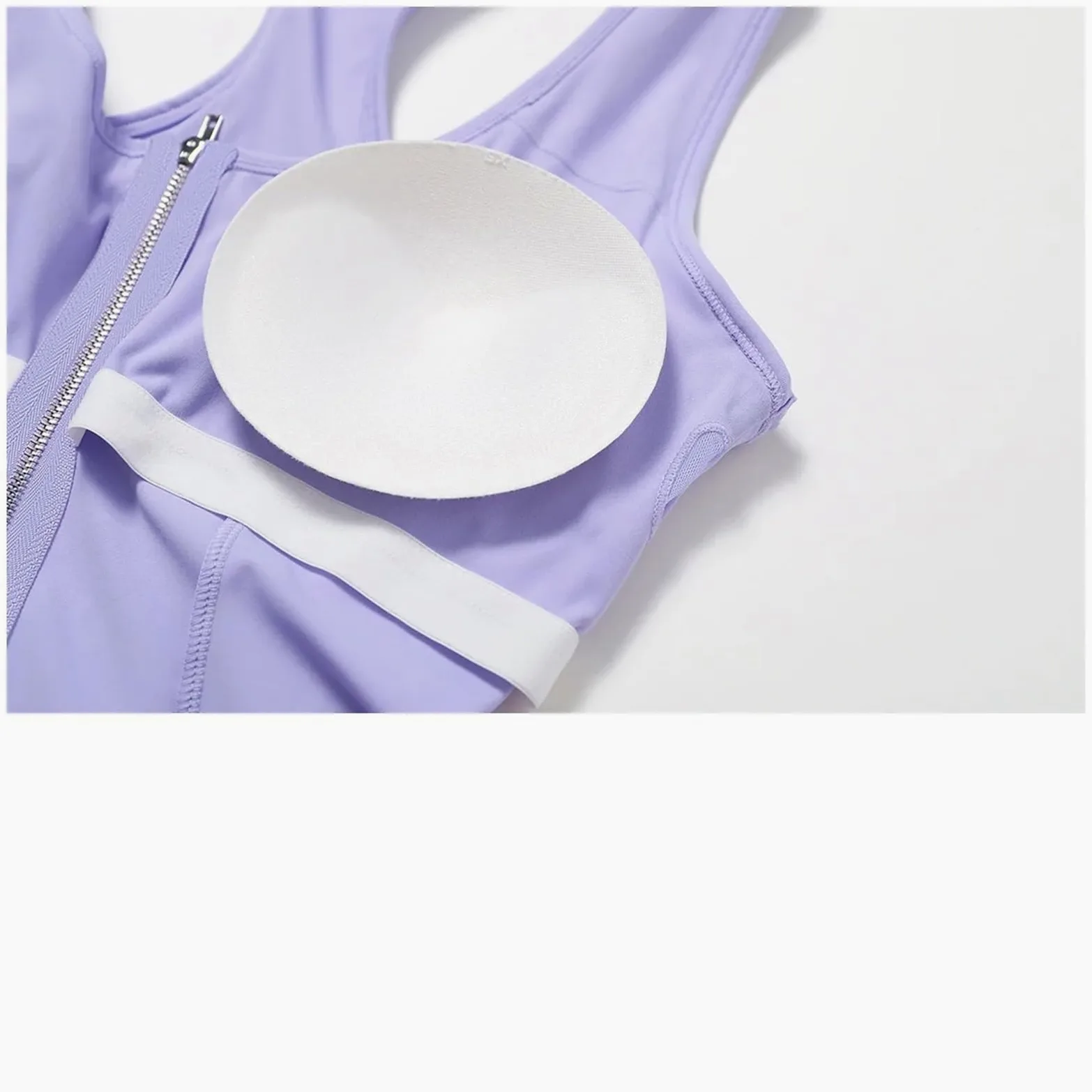 Mono de Yoga Mujer Body de Yoga sin mangas con cremallera for mujer, conjunto falda, ropa gimnasio, chándal entrenamiento realce, baile y Fitness
