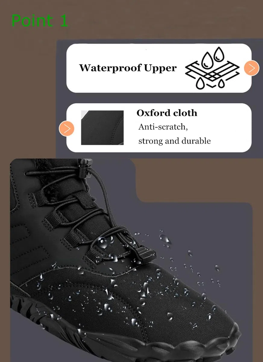 Zapatos Descalzos para Hombres y Mujeres Zapatos de Agua Cómodas Ligeras Antideslizante Zapatillas de Senderismo Unisex Barefoot Surf Calzado para Playa 36-46EU