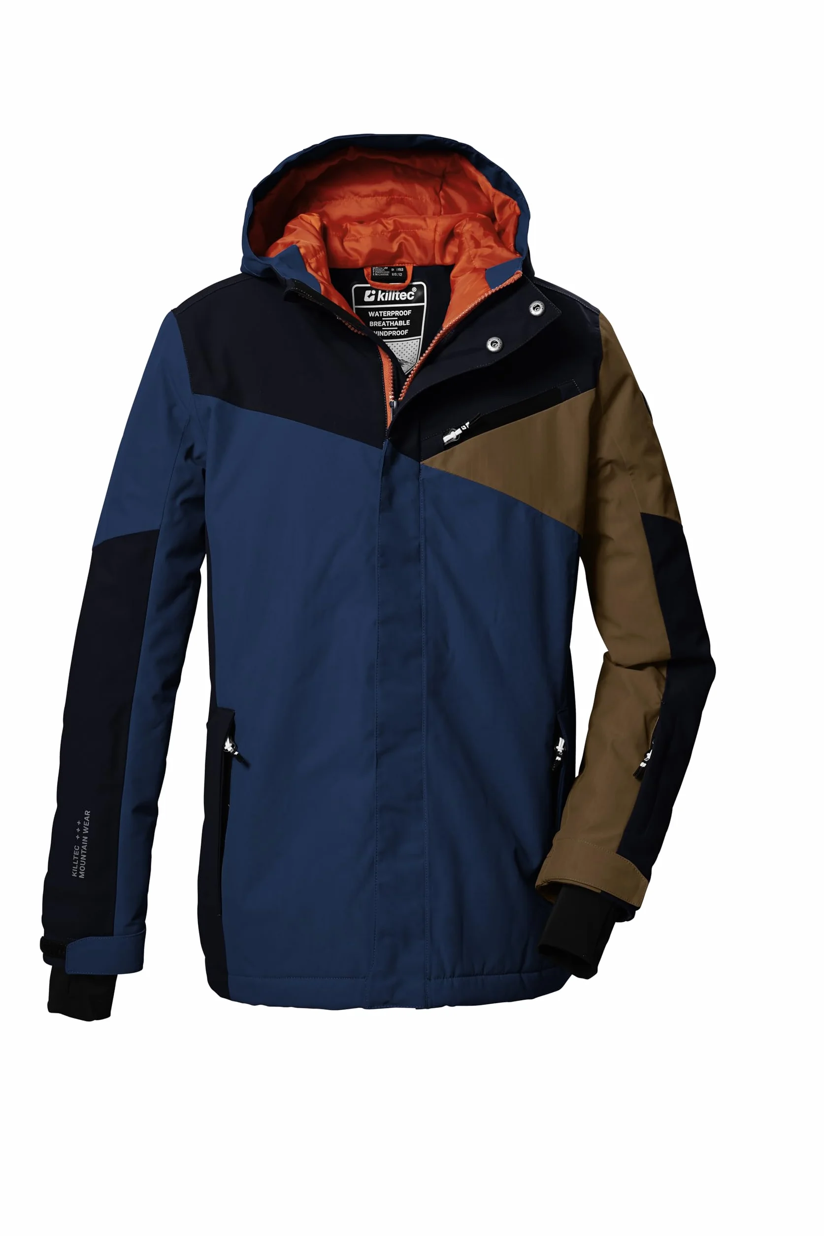 Killtec Ksw 387 Bys Ski Jckt Chaqueta de esquí/chaqueta funcional con capucha y protección contra la nieve Niños