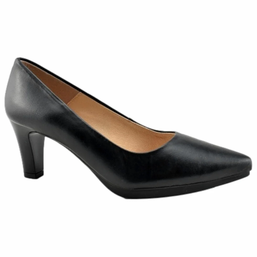 CHAMBY - Zapato Tipo SALÓN DE Piel con Planta Acolchada Y Plataforma DE Goma Flexible 258059 Cuero
