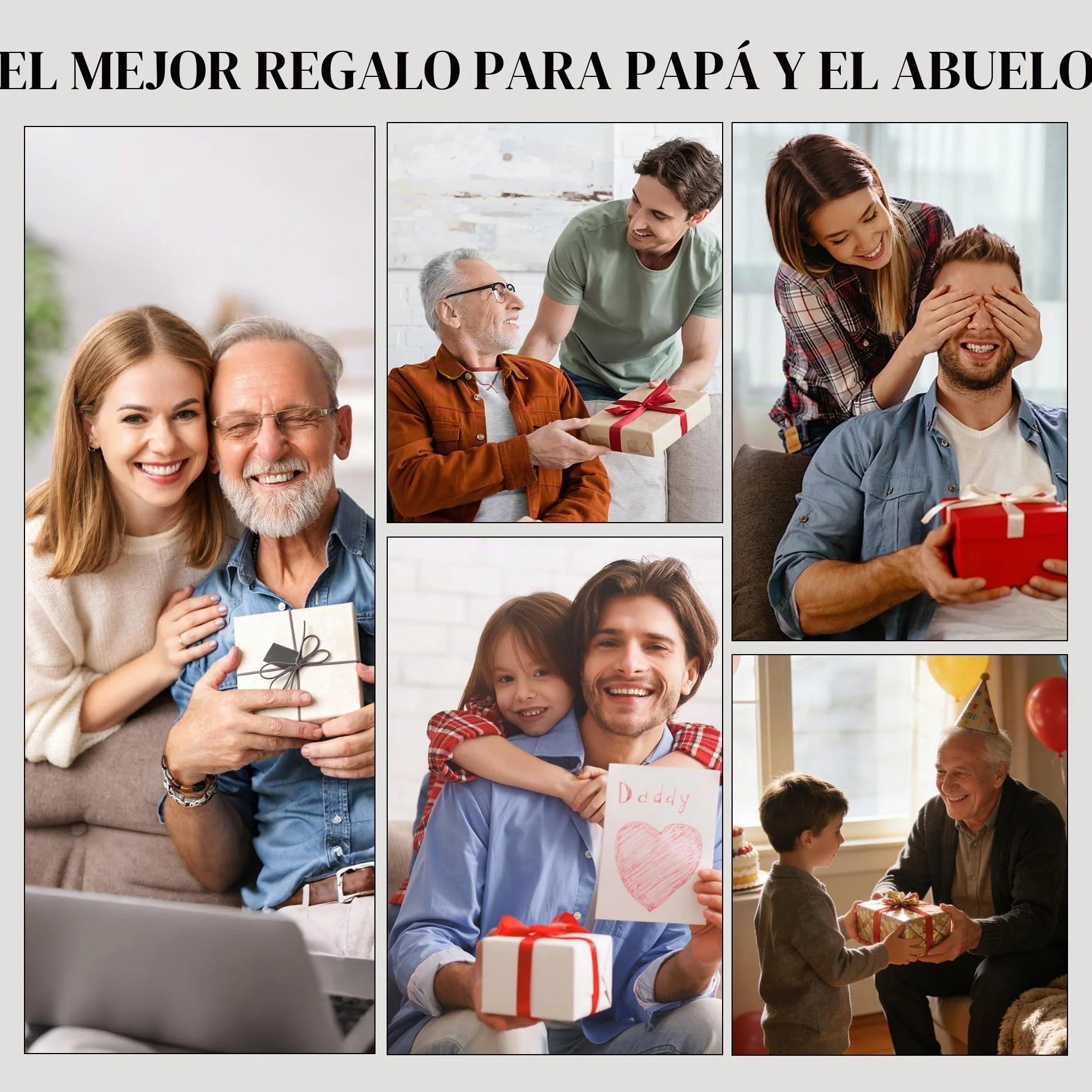 BISOUSOX Regalo de Papá Calcetines de Graciosos Hombre divertidos Estampados Algodón Calcetines dia del padre BEST DAD EVER