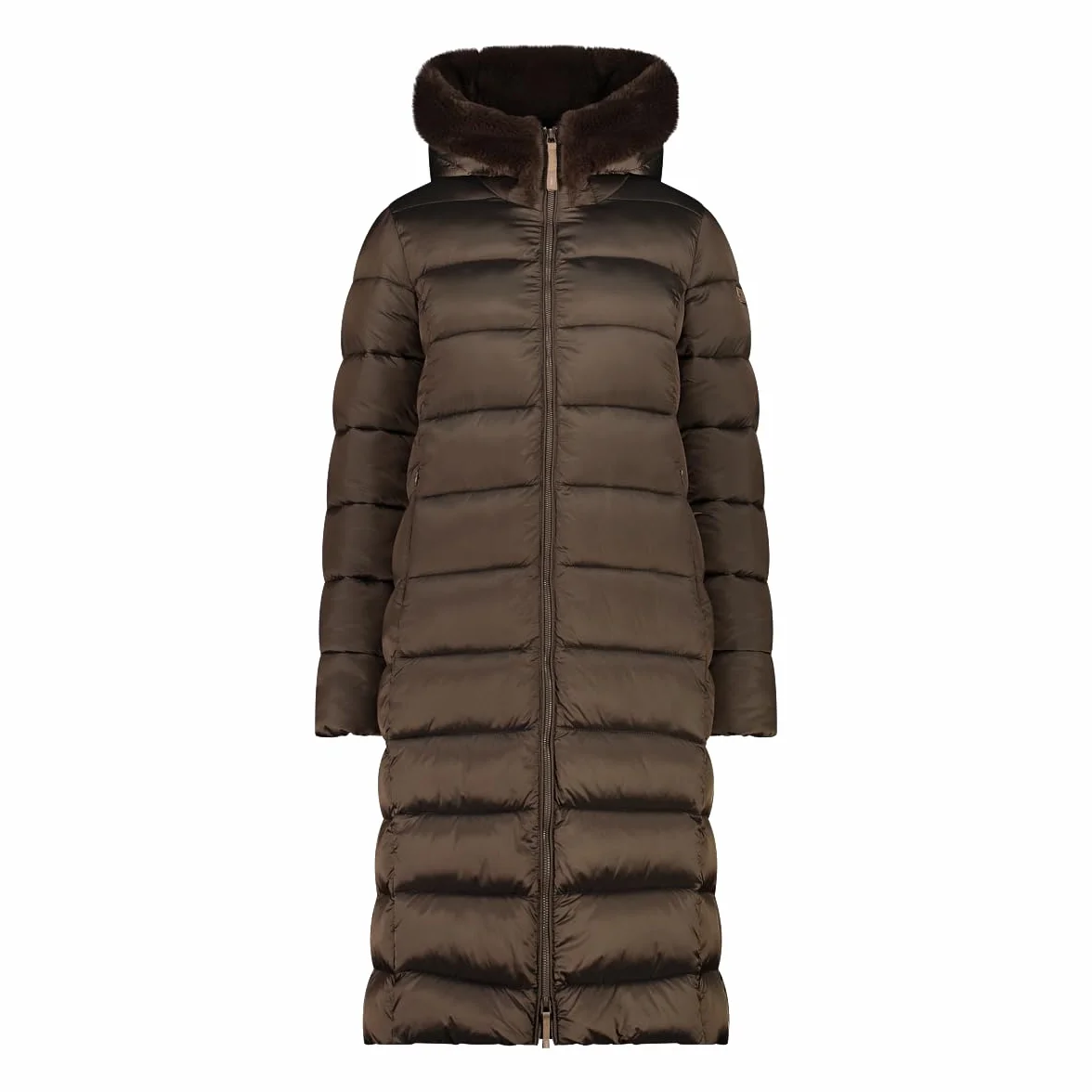 CMP Cappotto Da Donna In Nylon Con Cappuccio Fisso