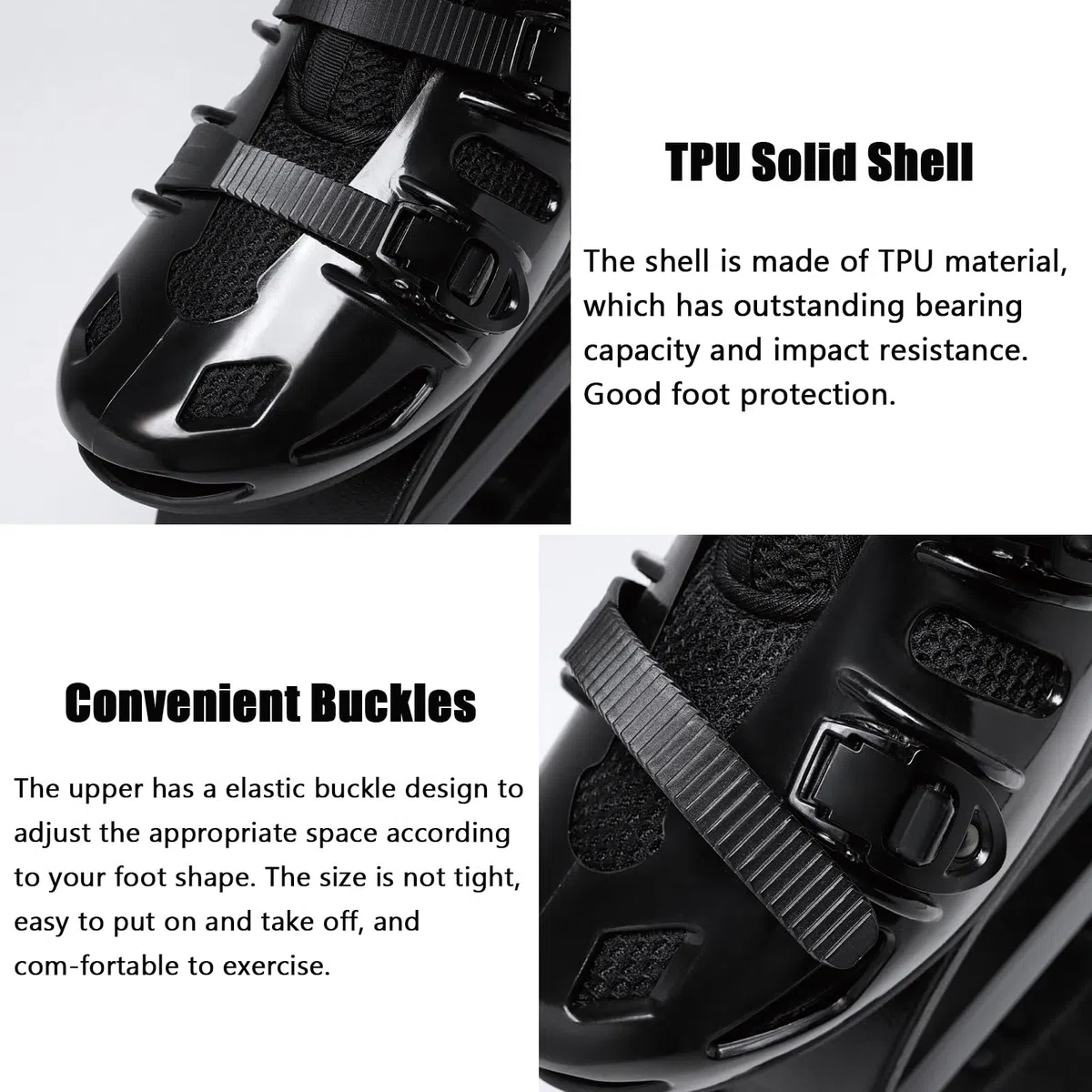 Botas de salto para entrenamiento de fitness, forro suave, zapatillas de correr antigravedad