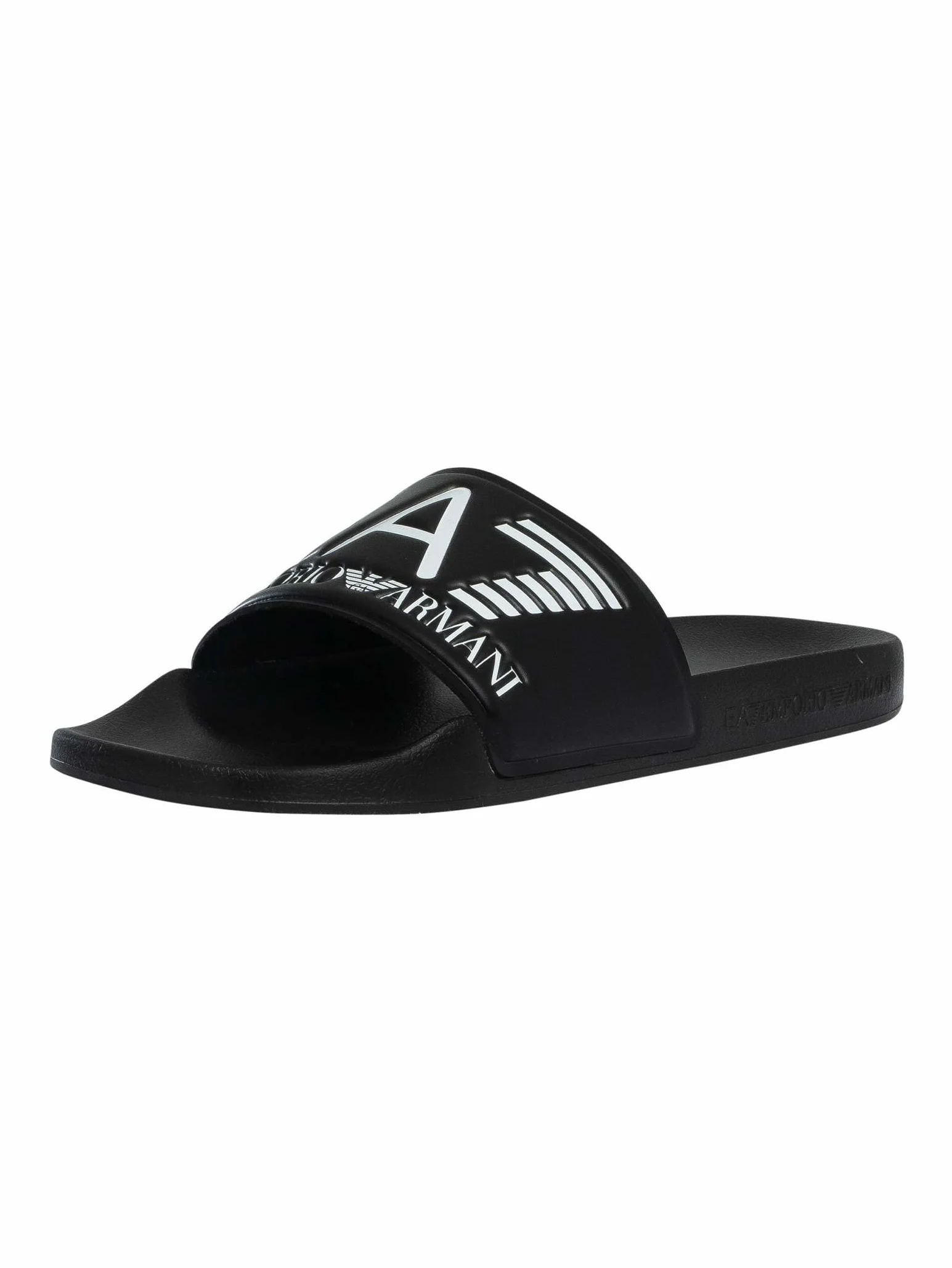 EA7 Hombre Zapatillas Logotipo Scarpe Black