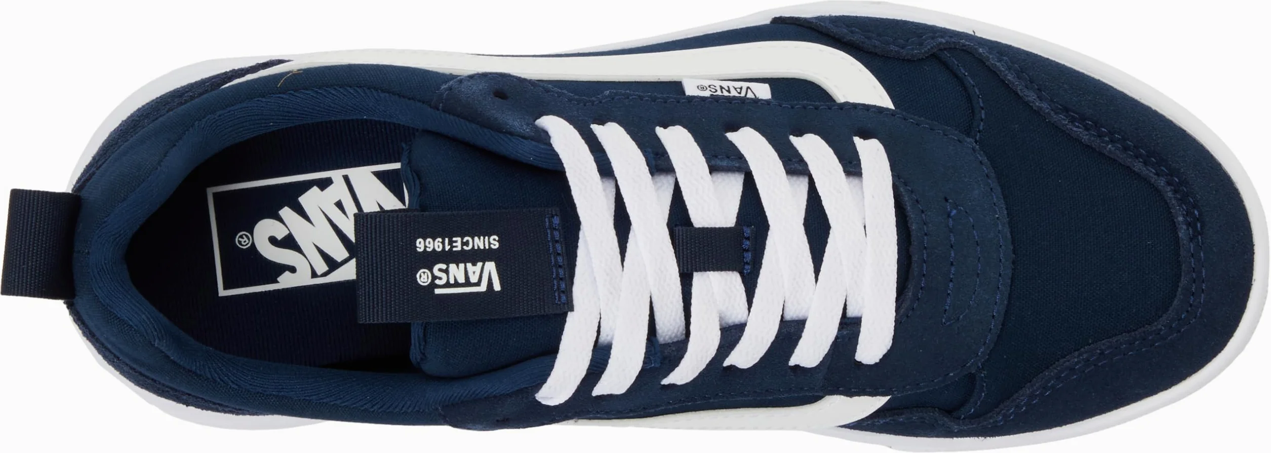 Vans Range EXP, Gamuza/Lona Azul Marino/Blanco
