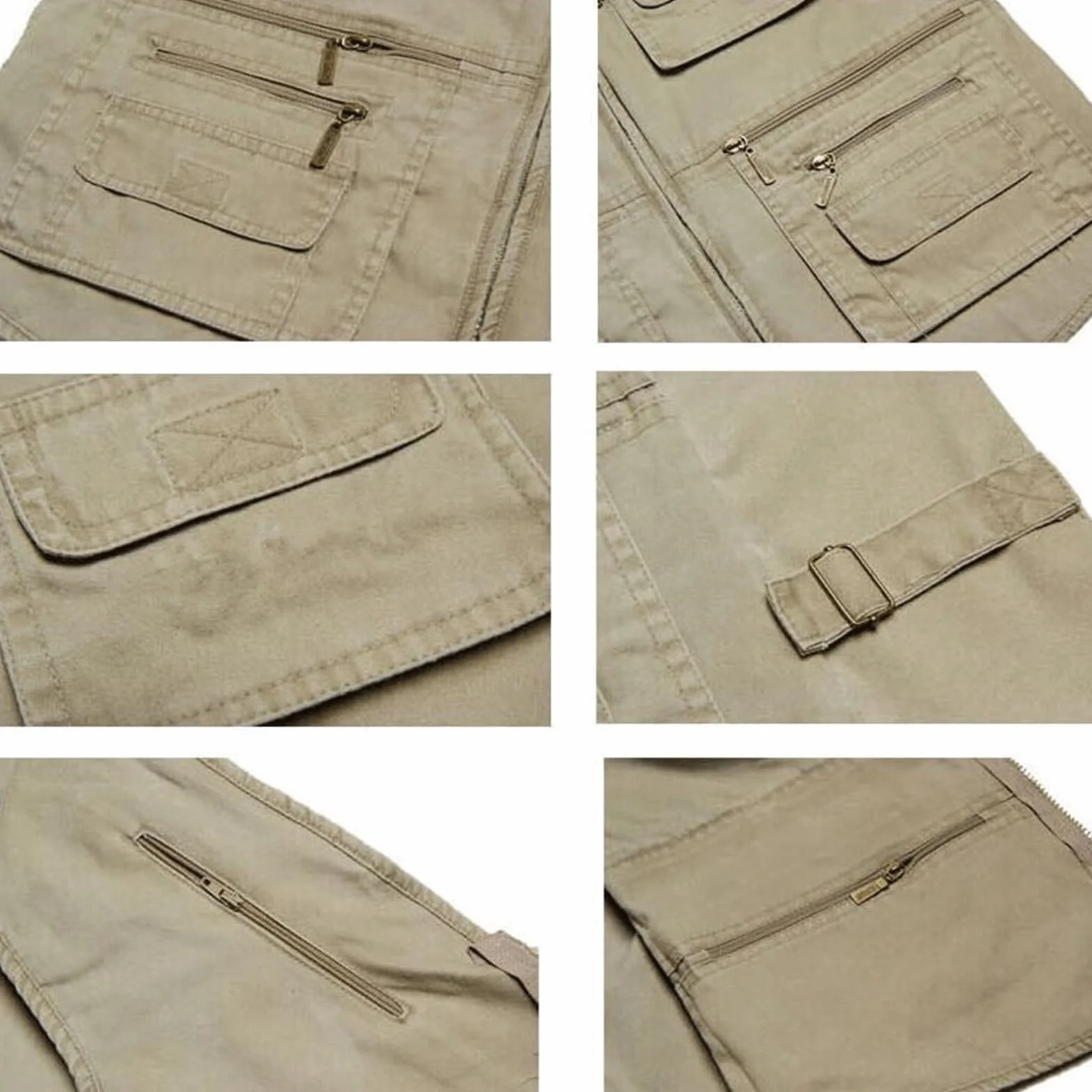 Chaleco Vaquero De Talla Grande Para Hombre, Chaleco Informal De Varios Bolsillos Para Pesca Al Aire Libre, Chaleco Vaquero Para Fotografía, Chaleco Sin Mangas