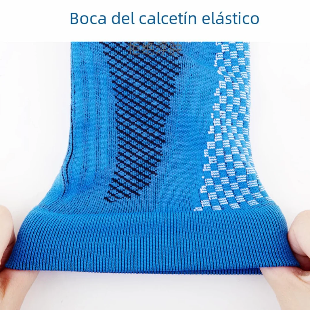 Calcetines de Compresión Mujer y Hombre Altos para Running Ciclismo