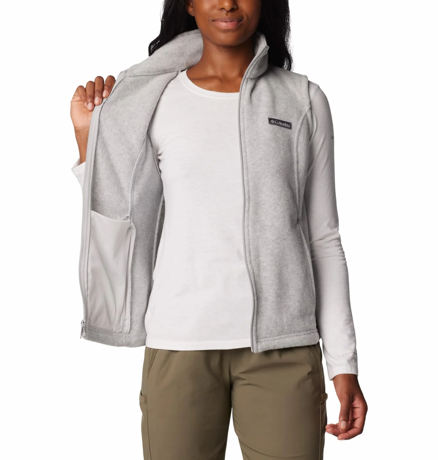 Columbia Benton Springs Vest Chaleco Polar Mujer