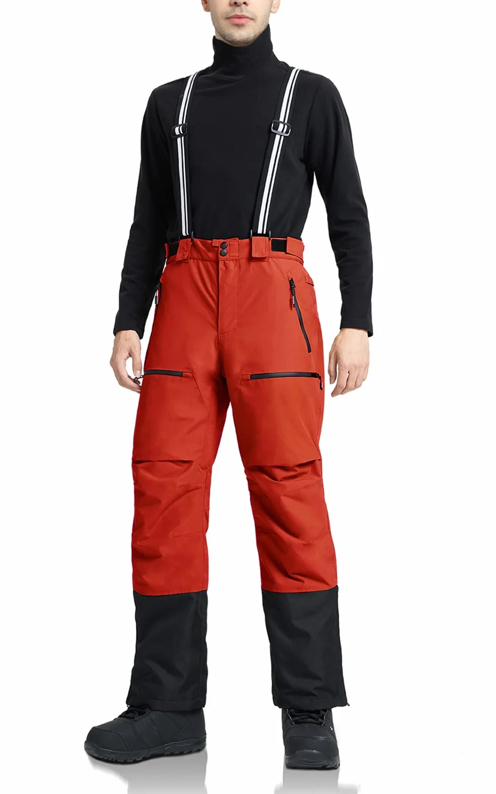 Pioneer Camp Pantalones de esquí para Hombre Snowboard con Bolsillos