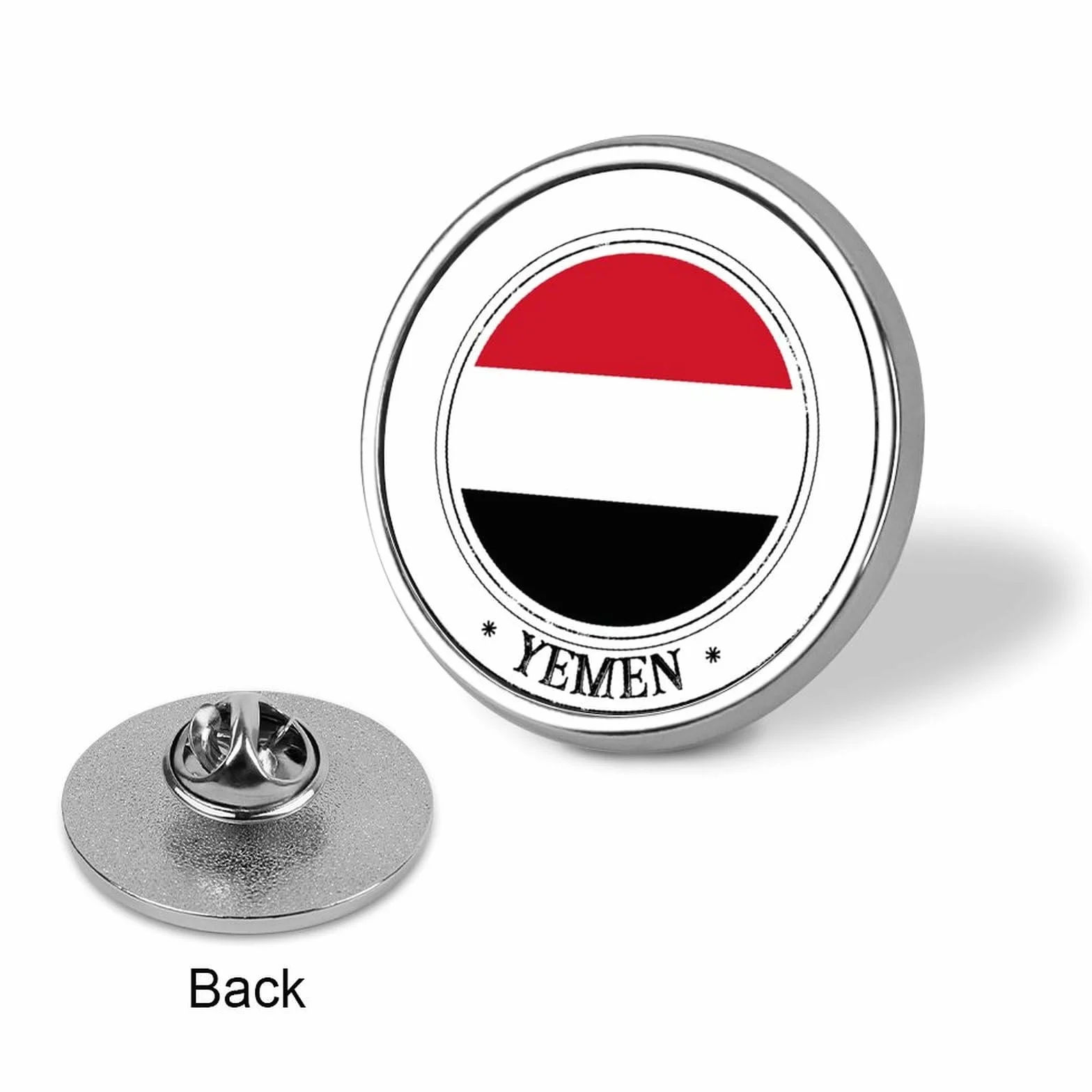 Alfileres esmaltados con bandera de los EAU, decoración patriótica, botones para jeans, mochila, pines brillantes, Set of 1