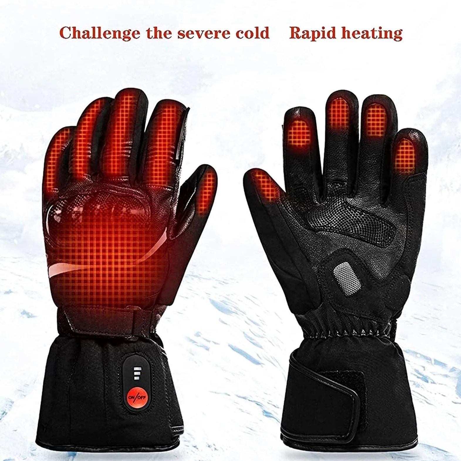 Guantes térmicos para Mujeres, Hombres, Guantes térmicos de Invierno, Pantalla táctil Guantes de Mano cálidos para Deportes al Aire Libre, Motocicleta, esquí, Acampada, Senderismo,