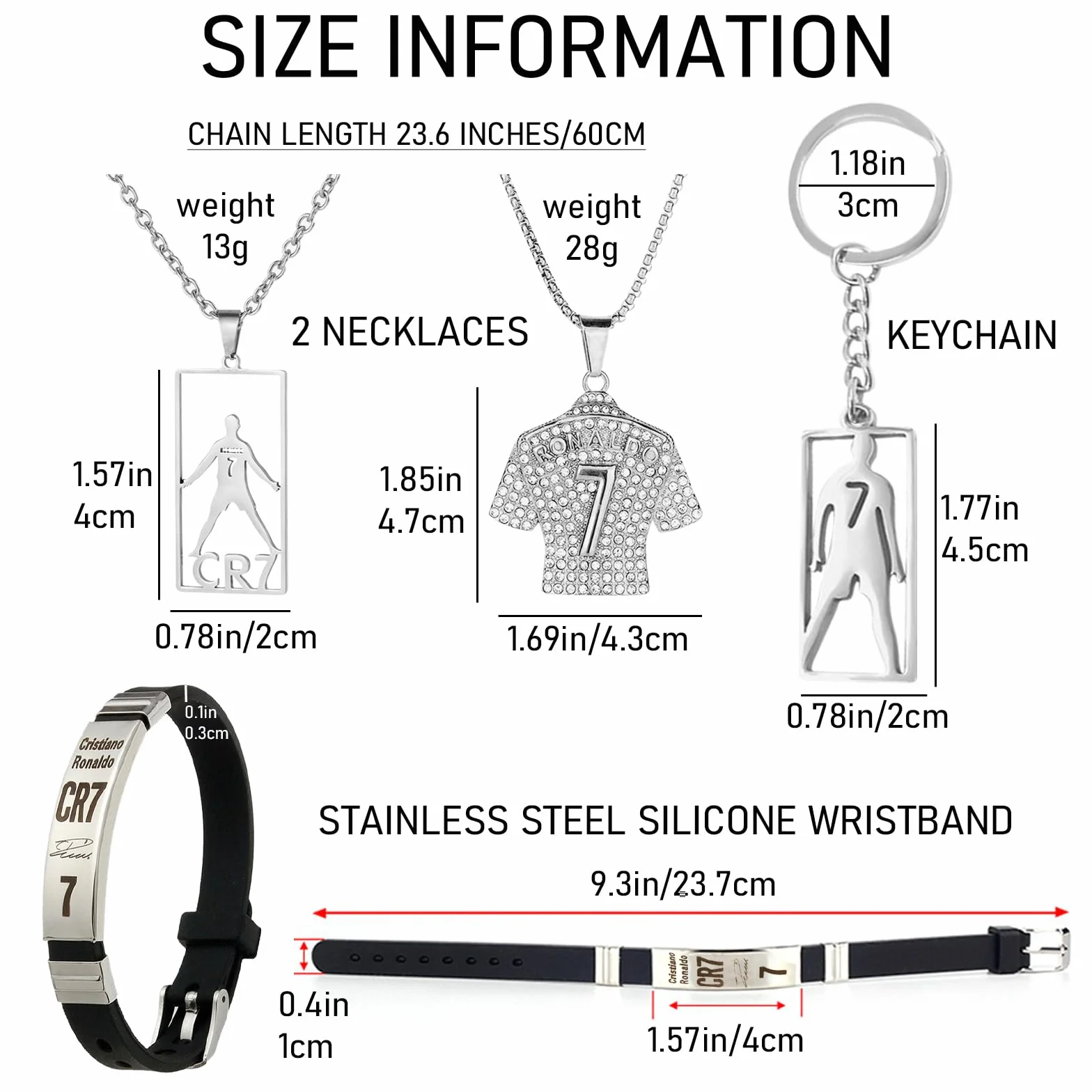 4 Piezas Juego de Cadena con Collar y Pulsera de Fútbol para Niños, Futbol Pulsera de Regalos, pulsera de fútbol para niños, Regalo para Aficionados