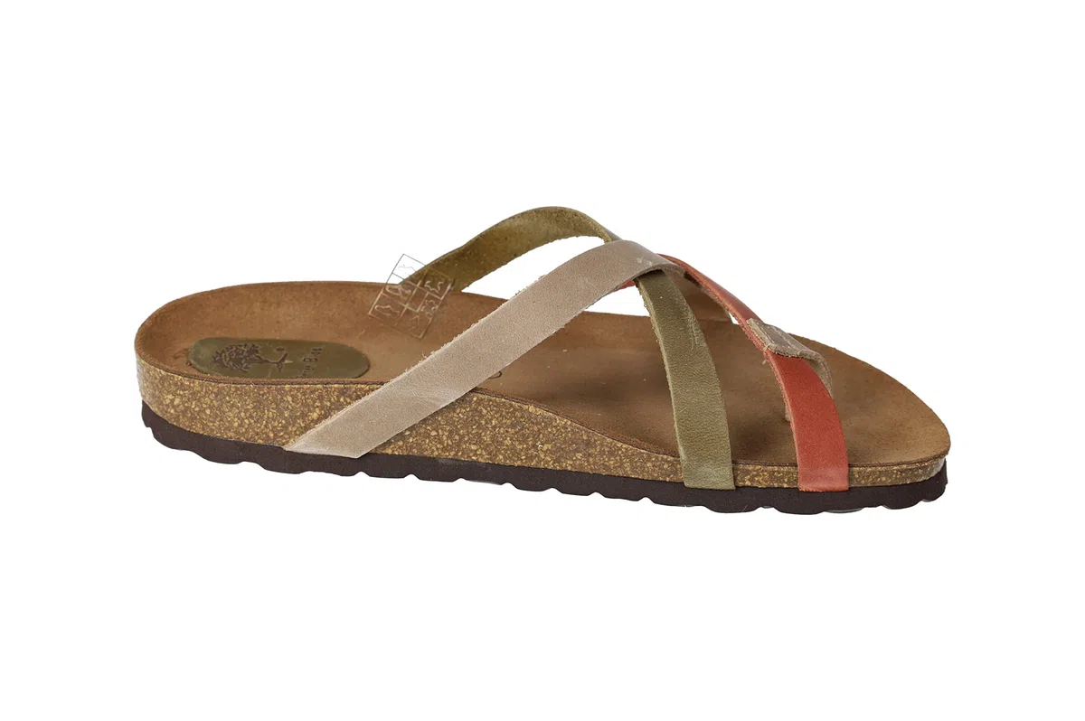 Inter Bios 7113 Sandalia BIOS Beige Mujer Sandalias