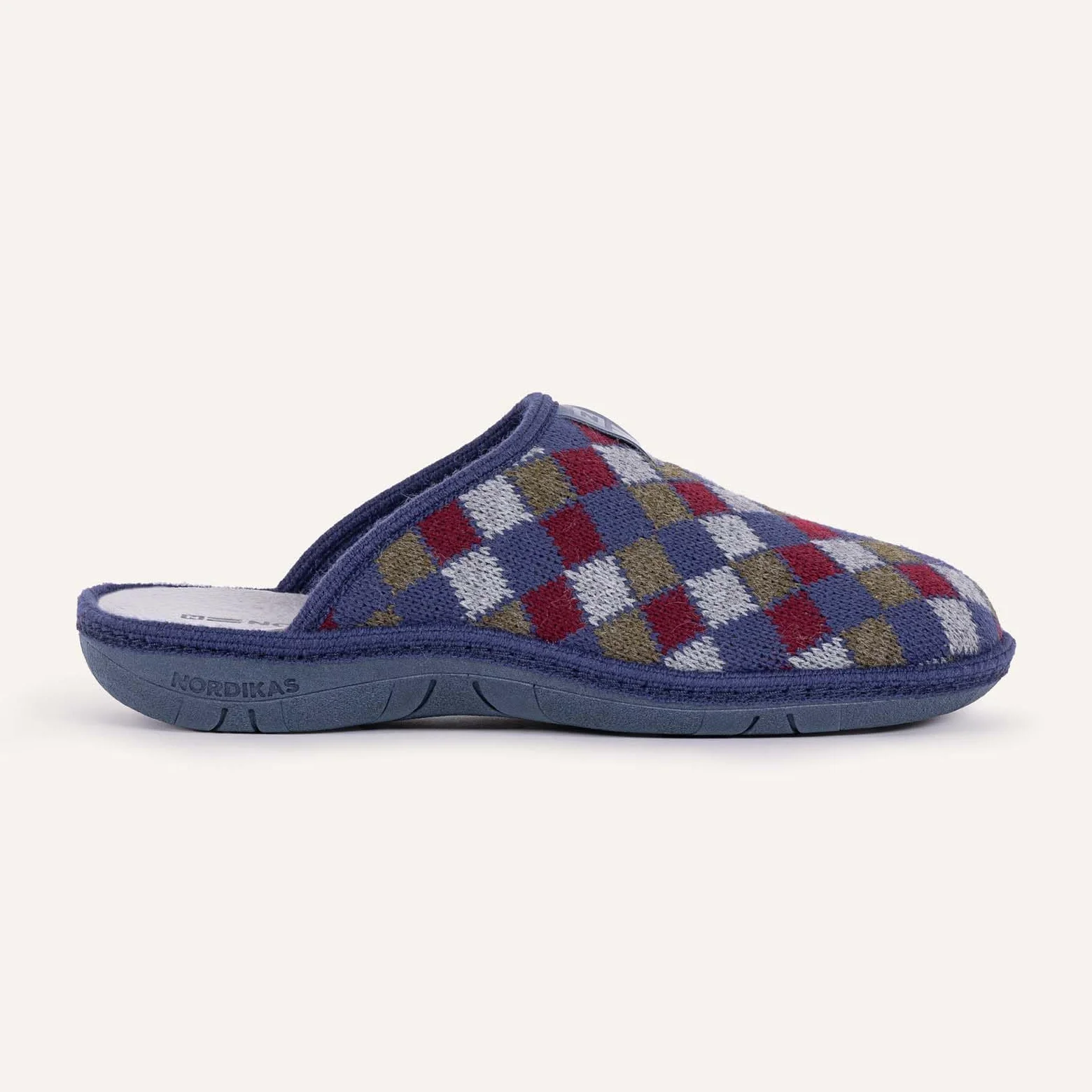 NORDIKAS - Zapatillas de Casa Hombre Boreal Arlequin - Pantunflas Antideslizantes Hechas en España
