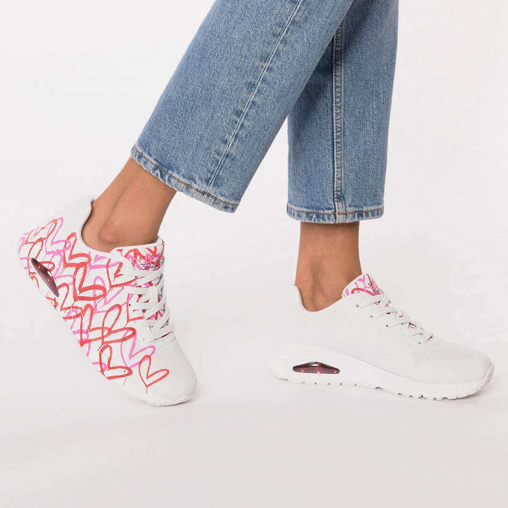 Skechers Mujer Uno Spread The Love Trainers