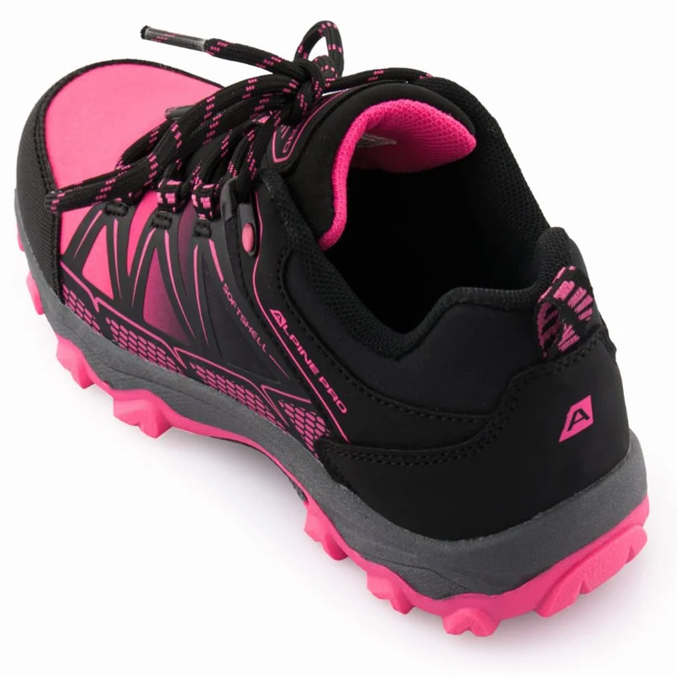 Alpine Pro FARO Unisex Niños Senderismo Zapatos Activos Zapatos de Trekking Ligeros Zapatos de Exterior Zapatos de Senderismo Duraderos Zapatos de Caminar Transpirable Tejido Exterior Softshell Base