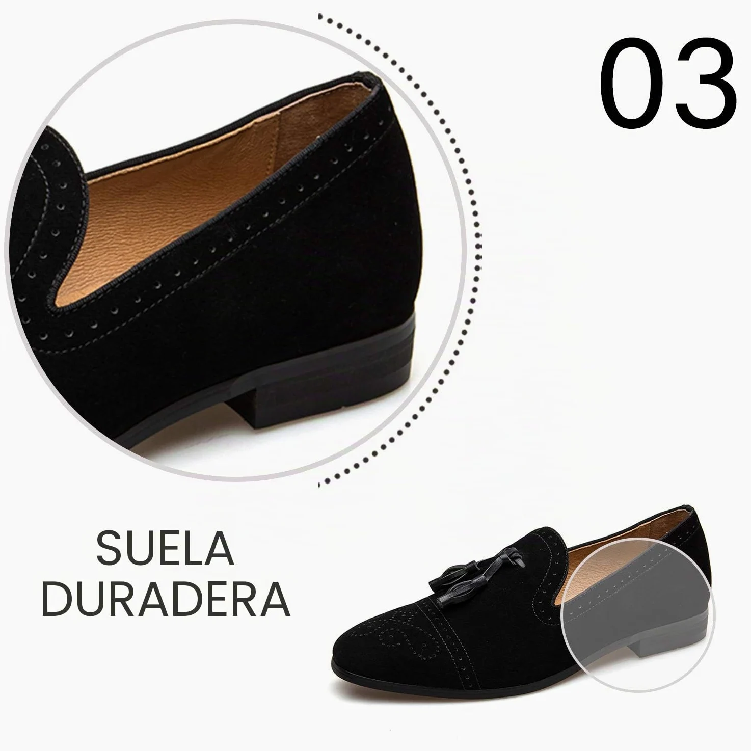 JITAI Mocasines De Hombre Piel Mocasines Hombre con Flecos Y Zapatos Casuales para Mocasin Hombre