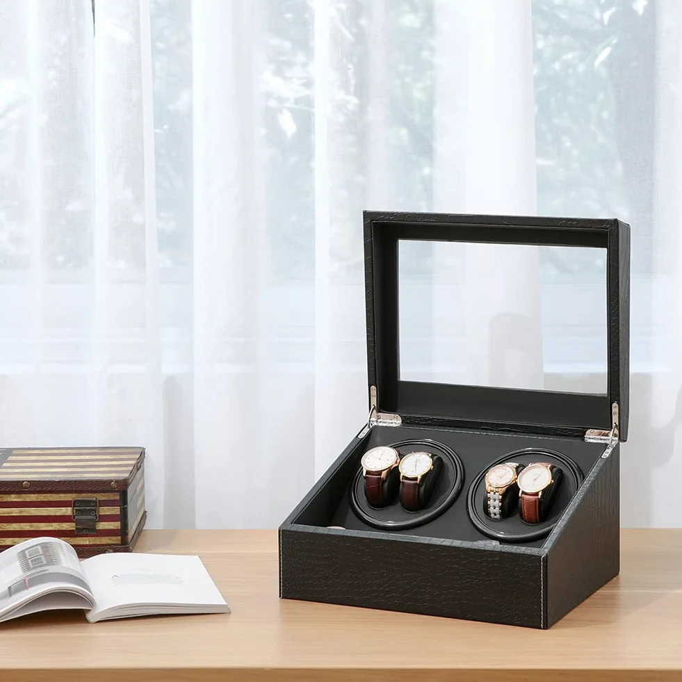 Caja Giratoria para Relojes Automáticos y Mecánicos - Watch Winder