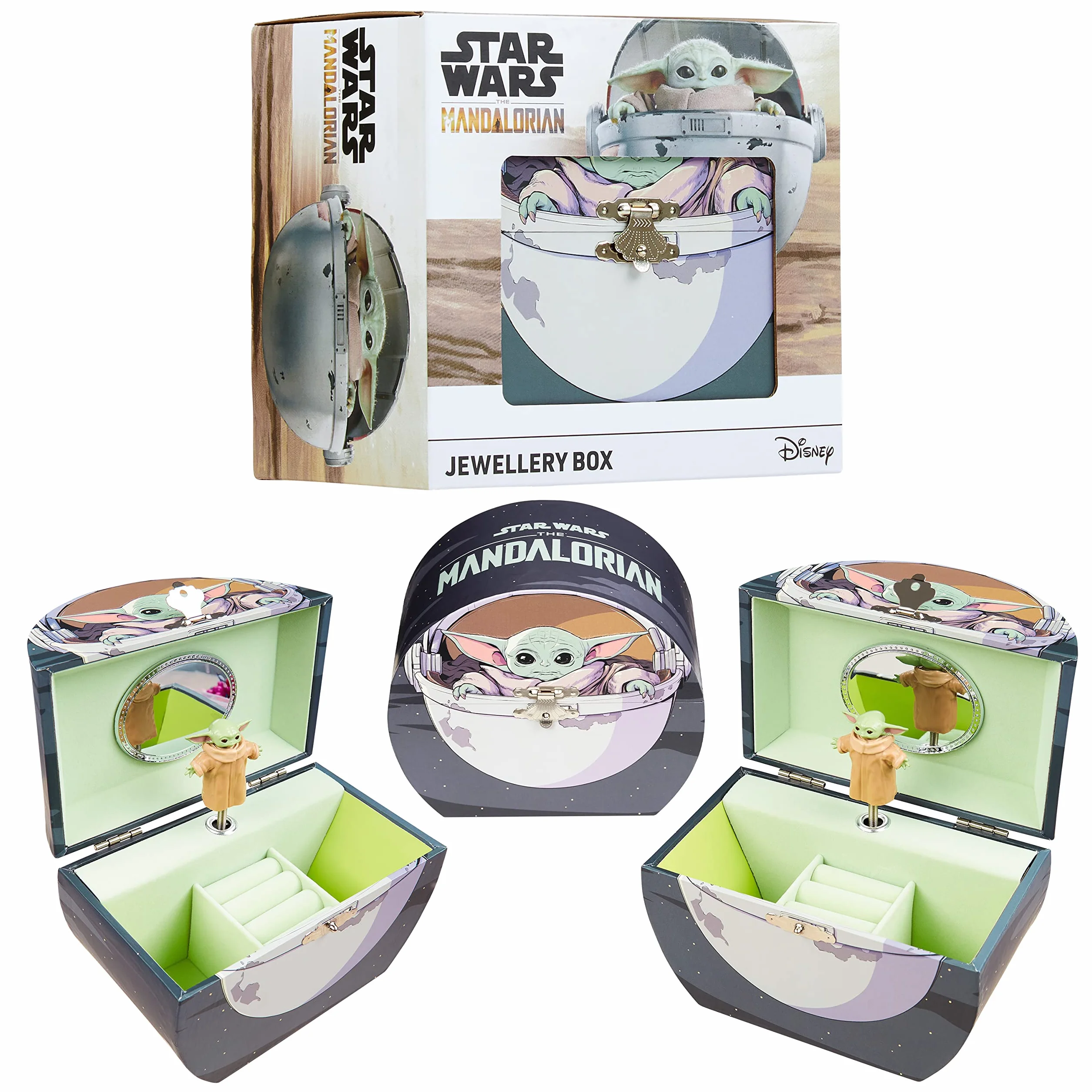 Disney The Mandalorian Joyero Musical Baby Yoda