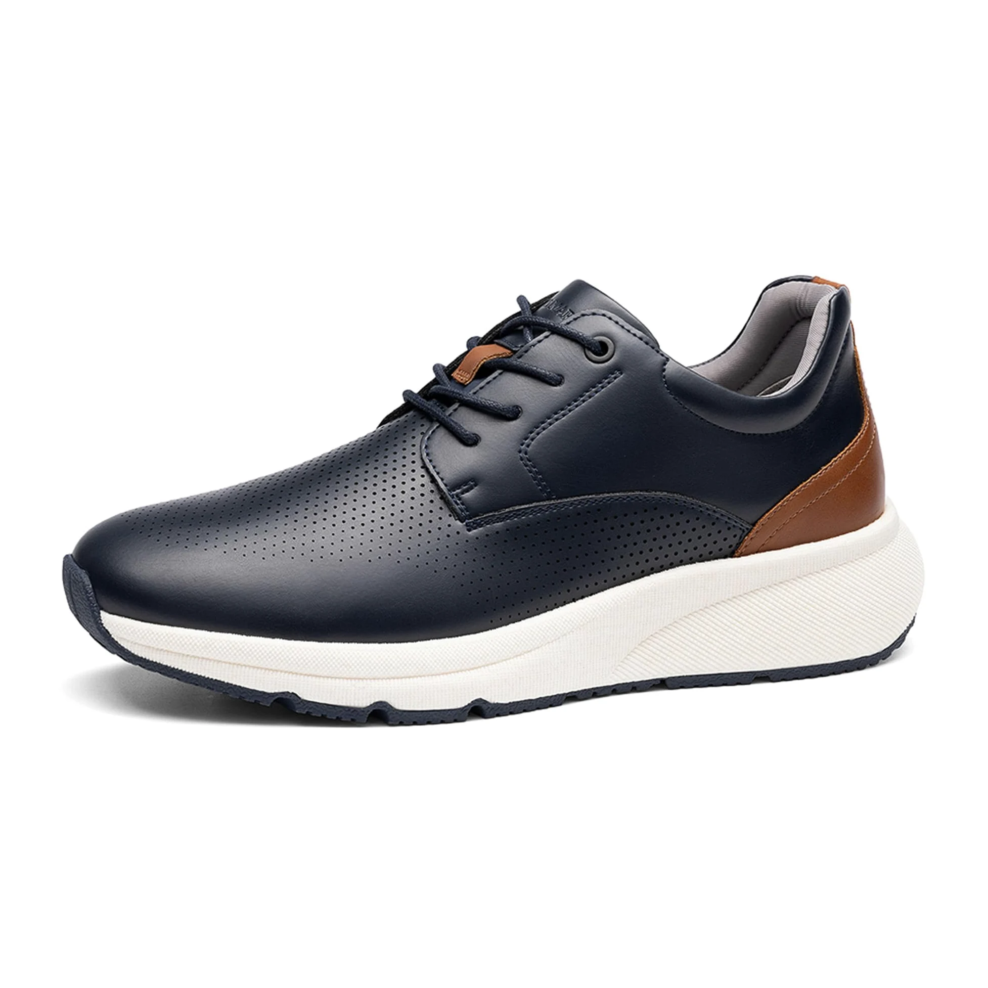Bruno Marc Zapatos deportivos de vestir casuales para hombre, cómodos durante todo el día, para caminar, transpirables, ligeros, Oxfords MaxFlex ActiveMetro