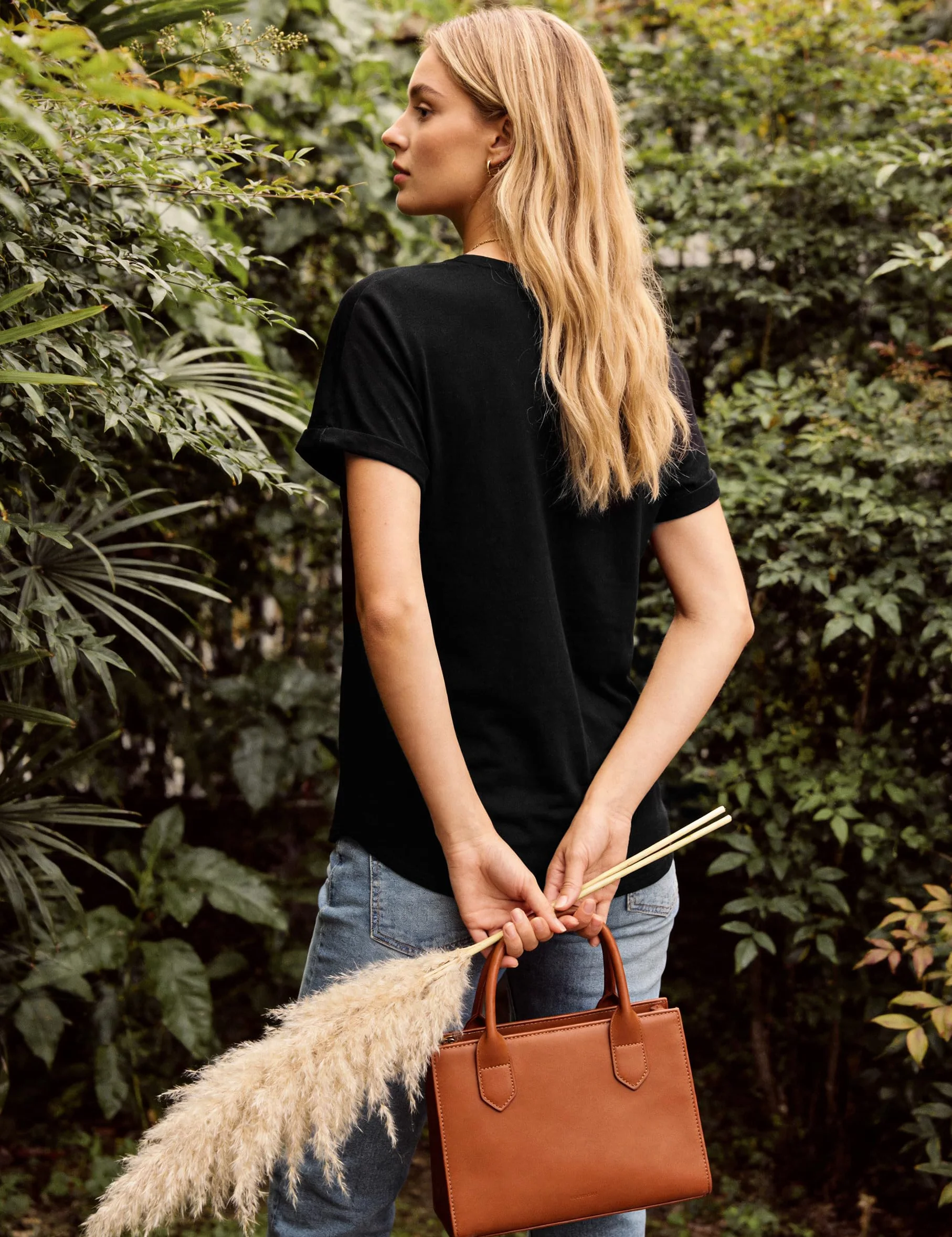 Litherday Camiseta para Mujer de Manga Corta con Escote en V y Detalle de Botones Blusa Casual Camiseta Básica Suelta para el Verano