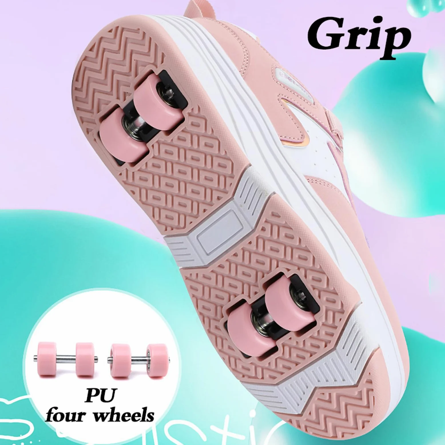 Zapatillas Deportivas con Ruedas para niños,Zapatos con Ruedas para niñas,Zapatillas con Ruedas,Zapatos con Ruedas Unisex niños,Retráctil,para Niños y Niña,para Pascua Cumpleaños,Navidad