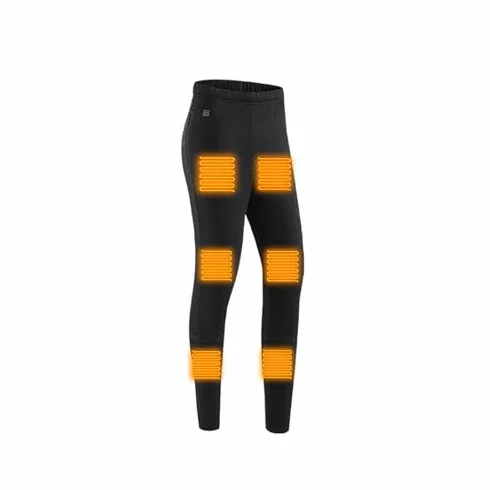 Conjunto de ropa interior térmica térmica para hombre y mujer, ajuste de tres velocidades, 28 zonas de calefacción, control inteligente de temperatura