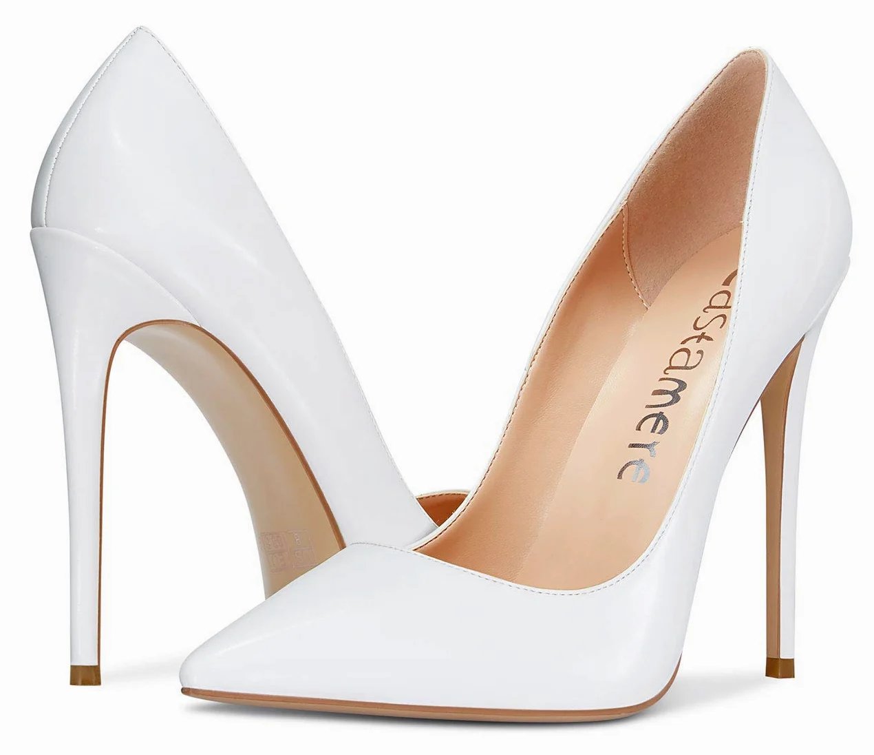 Castamere Zapatos de Tacón Mujer Moda Puntiagudas Tacón de Aguja 12CM High Heels