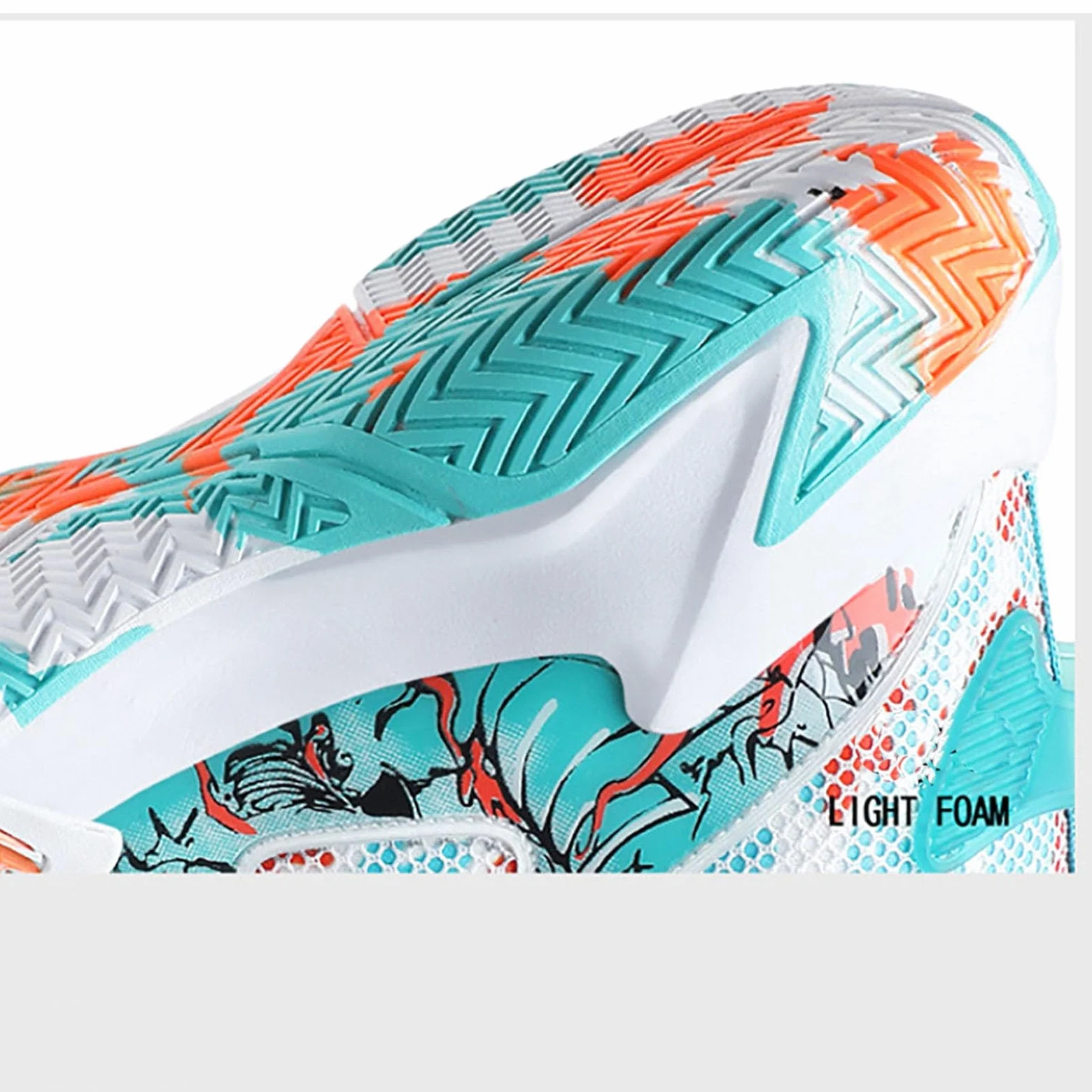 Zapatillas de baloncesto para hombre y mujer, con diseño gráfico de baloncesto, correr, pareja ligera de malla, zapatillas altas con cordones, zapatos de deporte con punta redonda reforzada para
