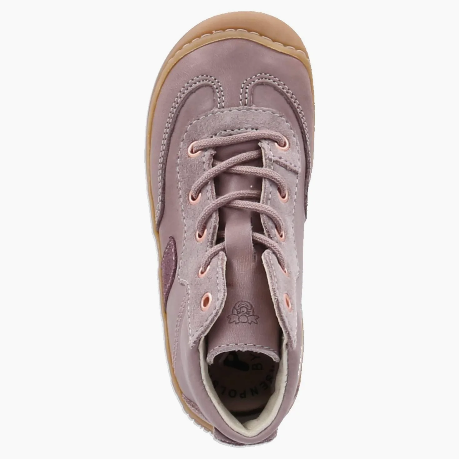 PEPINO 50 1205402/310 - Zapatillas unisex para aprender a andar, piel lisa, color morado, talla 18