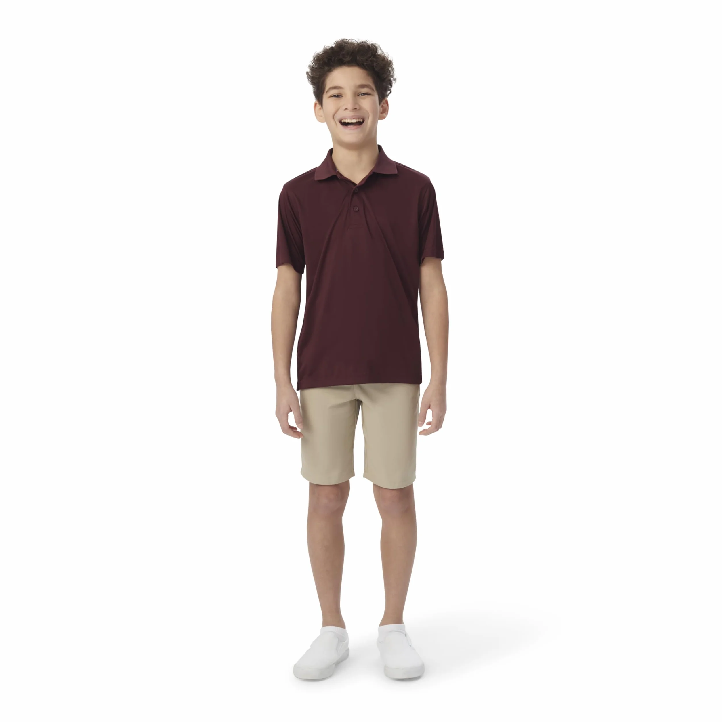 French Toast Polo Deportivo para niños Que Absorbe la Humedad