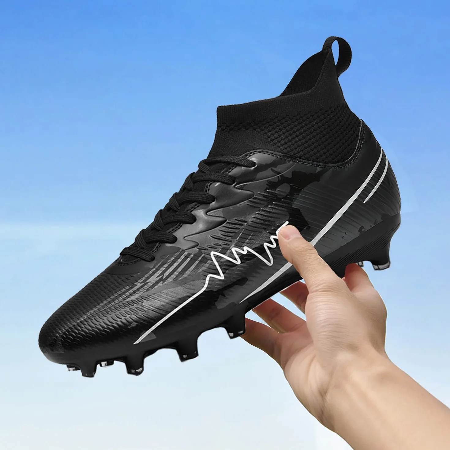 Zapatillas de Fútbol Hombre Spike Profesionales Turf Training