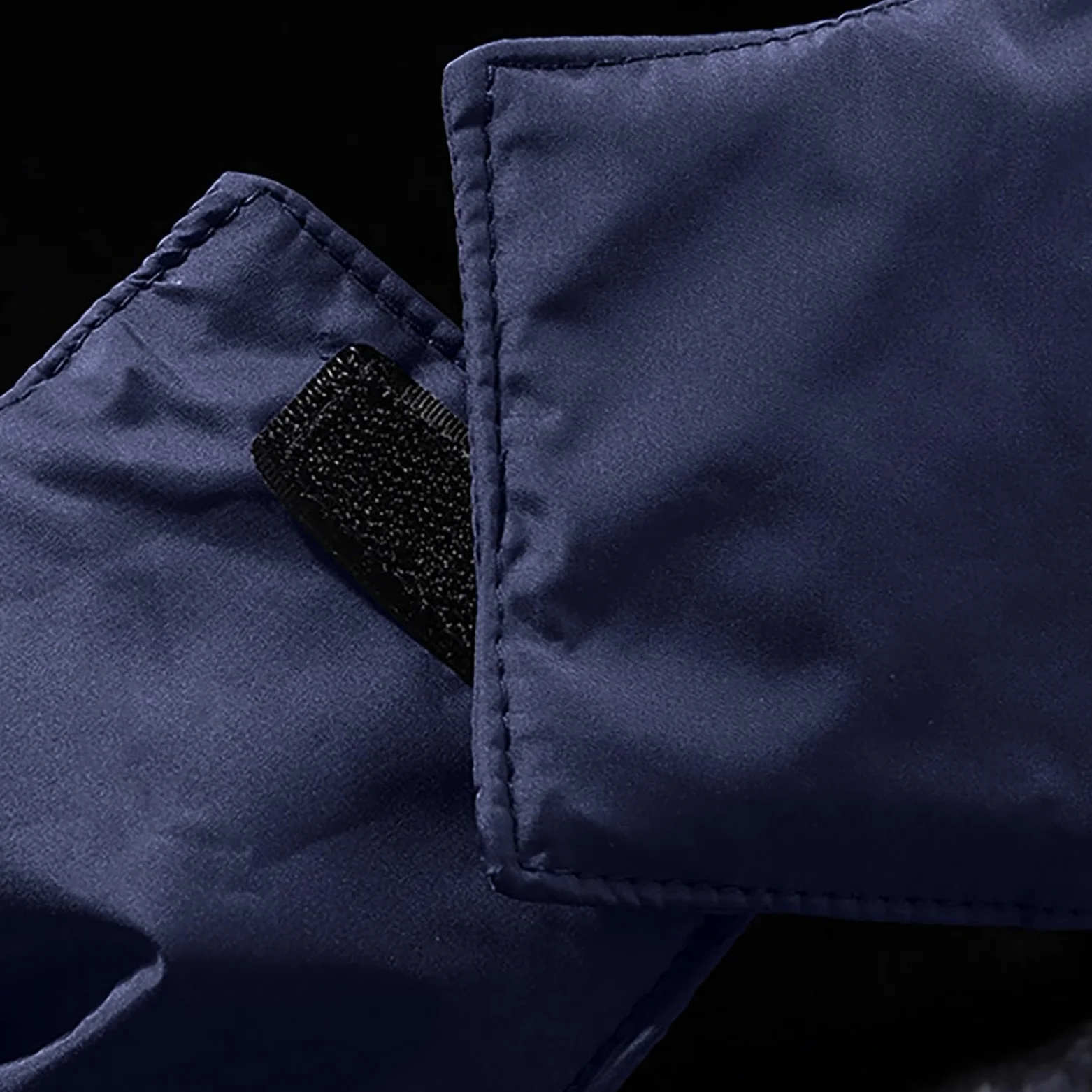 Chubasquero grueso para hombre, cortavientos para hombre, con cremallera completa, chaqueta de softshell transpirable, chaqueta funcional con capucha separable, chaqueta cortavientos cálida