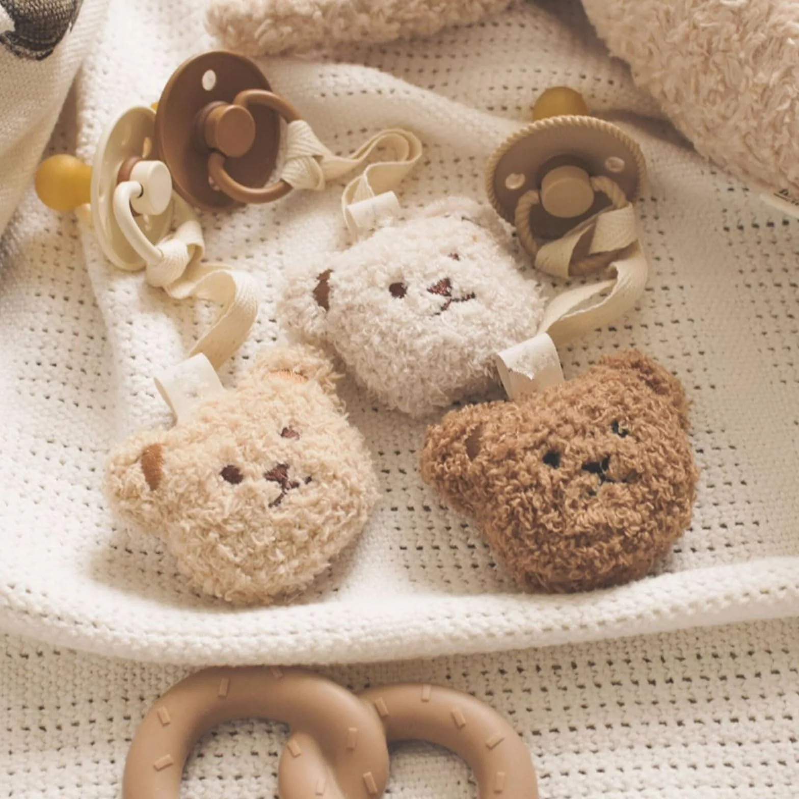 Babt Holder Cadena de Oso Lindo para Niños y Niñas 0-3 años Correa
