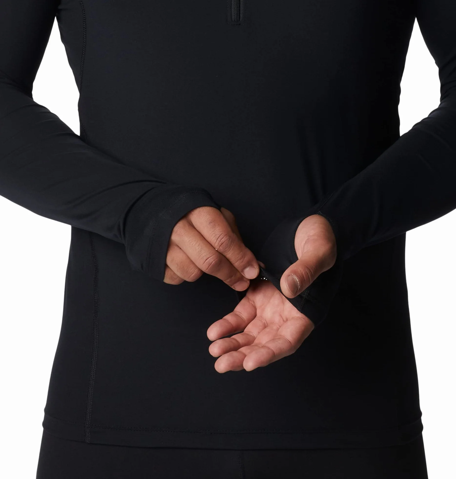 Columbia Midweight Stretch Long Sleeve Half Zip, Ropa Interior Camiseta Térmica para Hombre