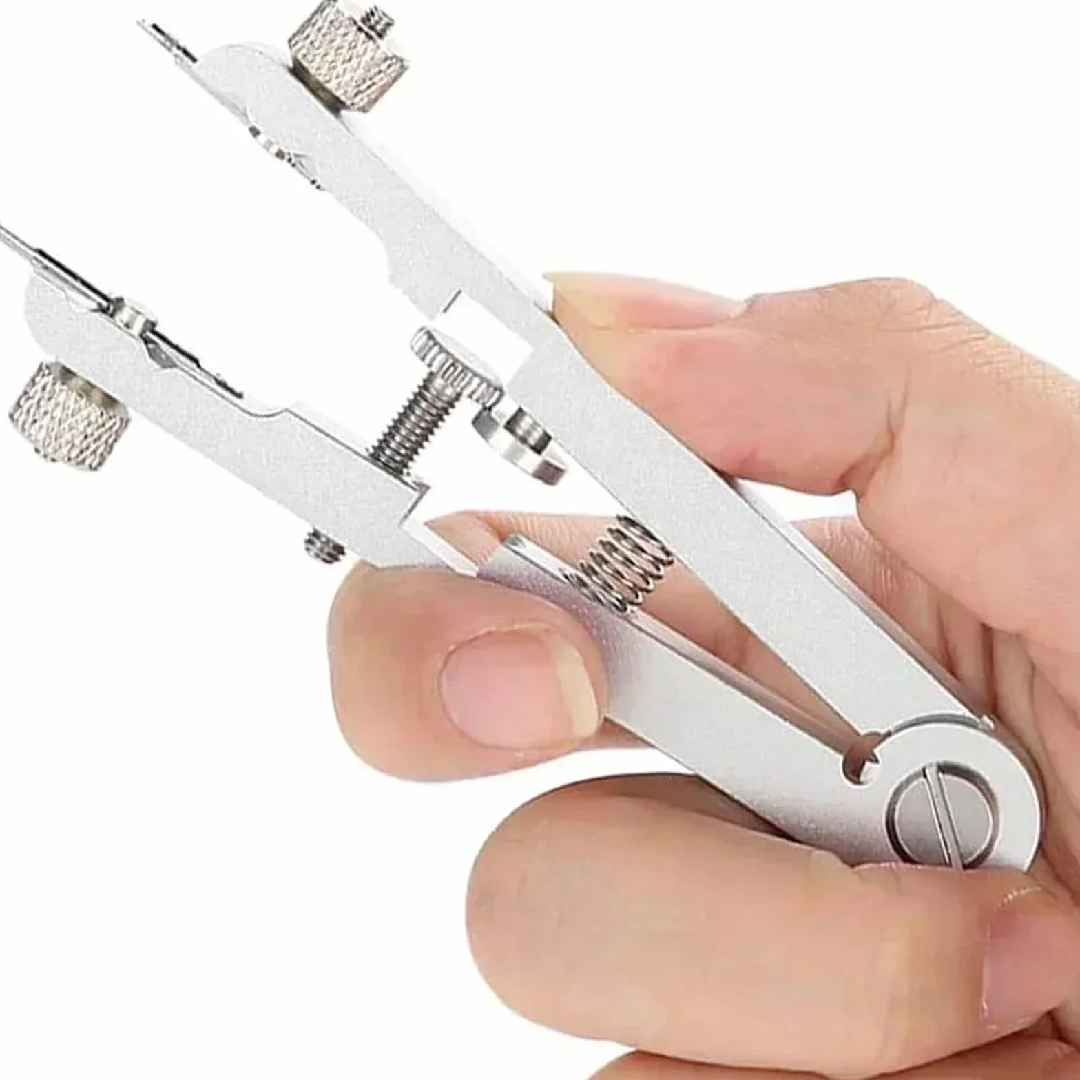 Kit de reparación de relojes, 10 unidades, pinzas para correas de muñeca, reparación de correas de reloj, herramientas de reparación de relojes