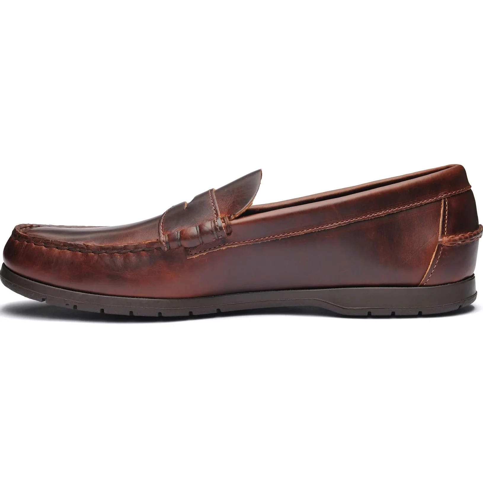 Náutico Sebago Docksides Thetford | Zapato para Hombre | Color Marrón | Talla 44 EU